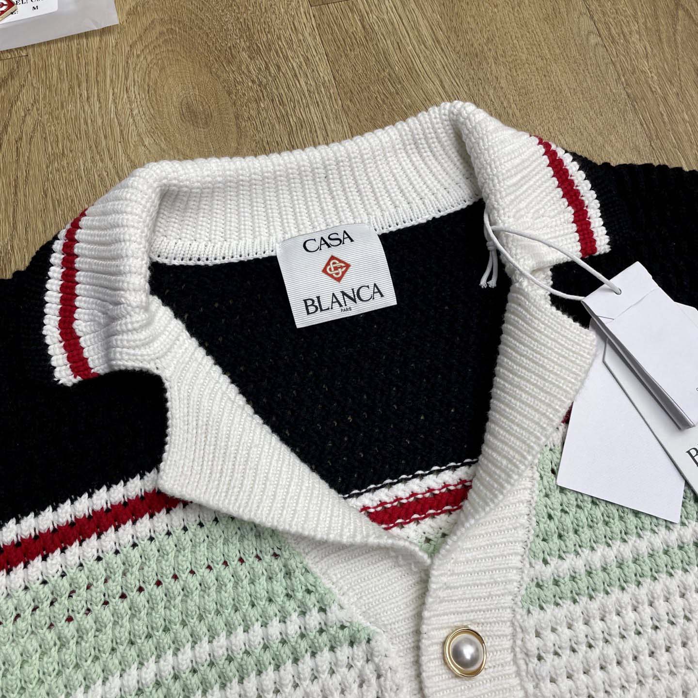 Casablanca Tennis Crochet Shacket    Z6018 - DopestKickz