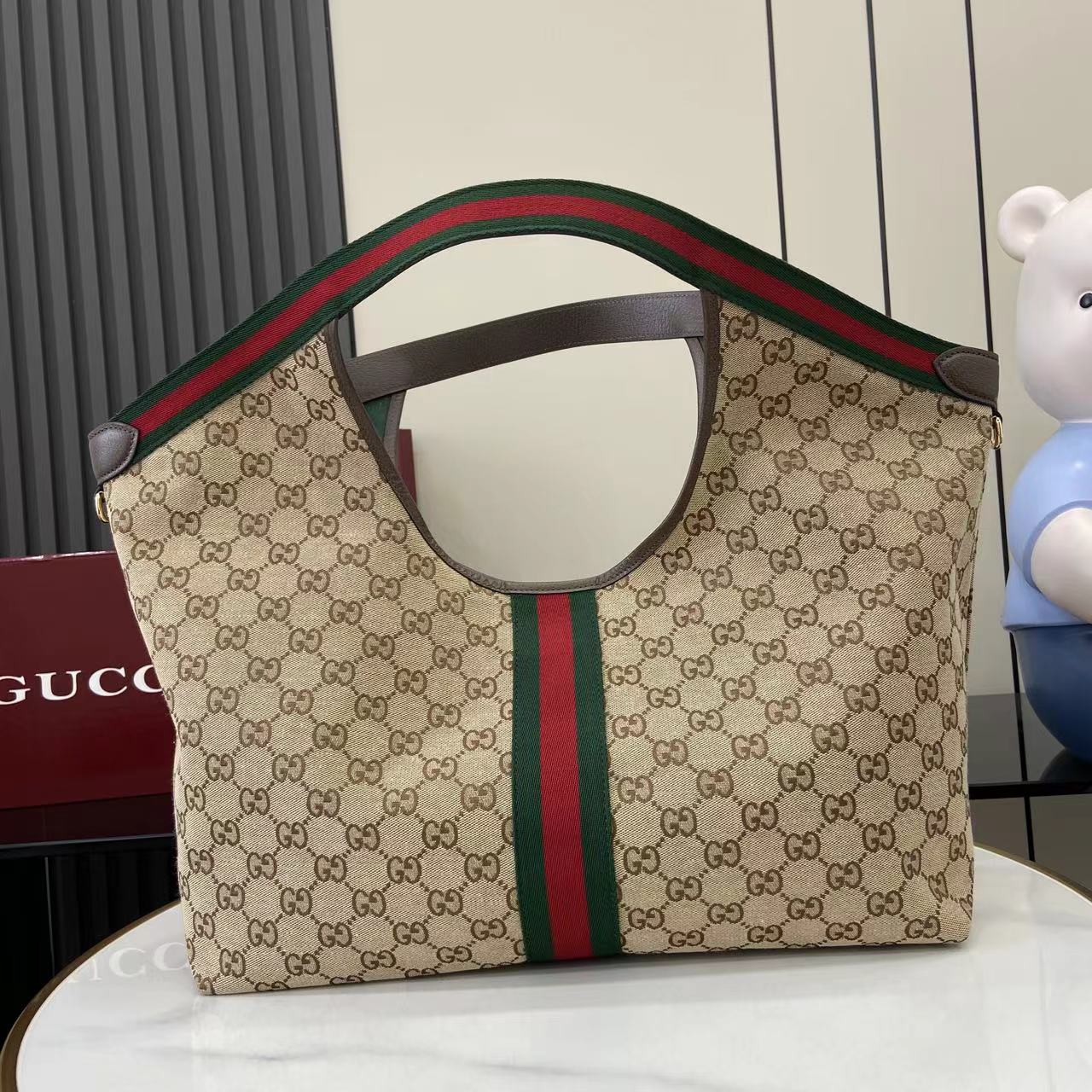 Gucci Giglio Large Tote Bag - DopestKickz