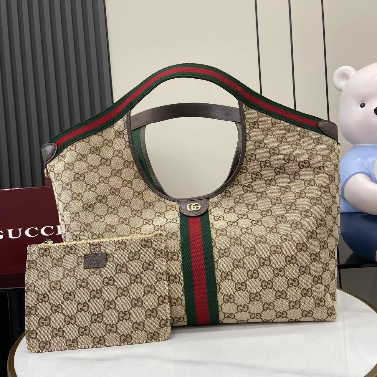 Gucci Giglio Large Tote Bag - DopestKickz