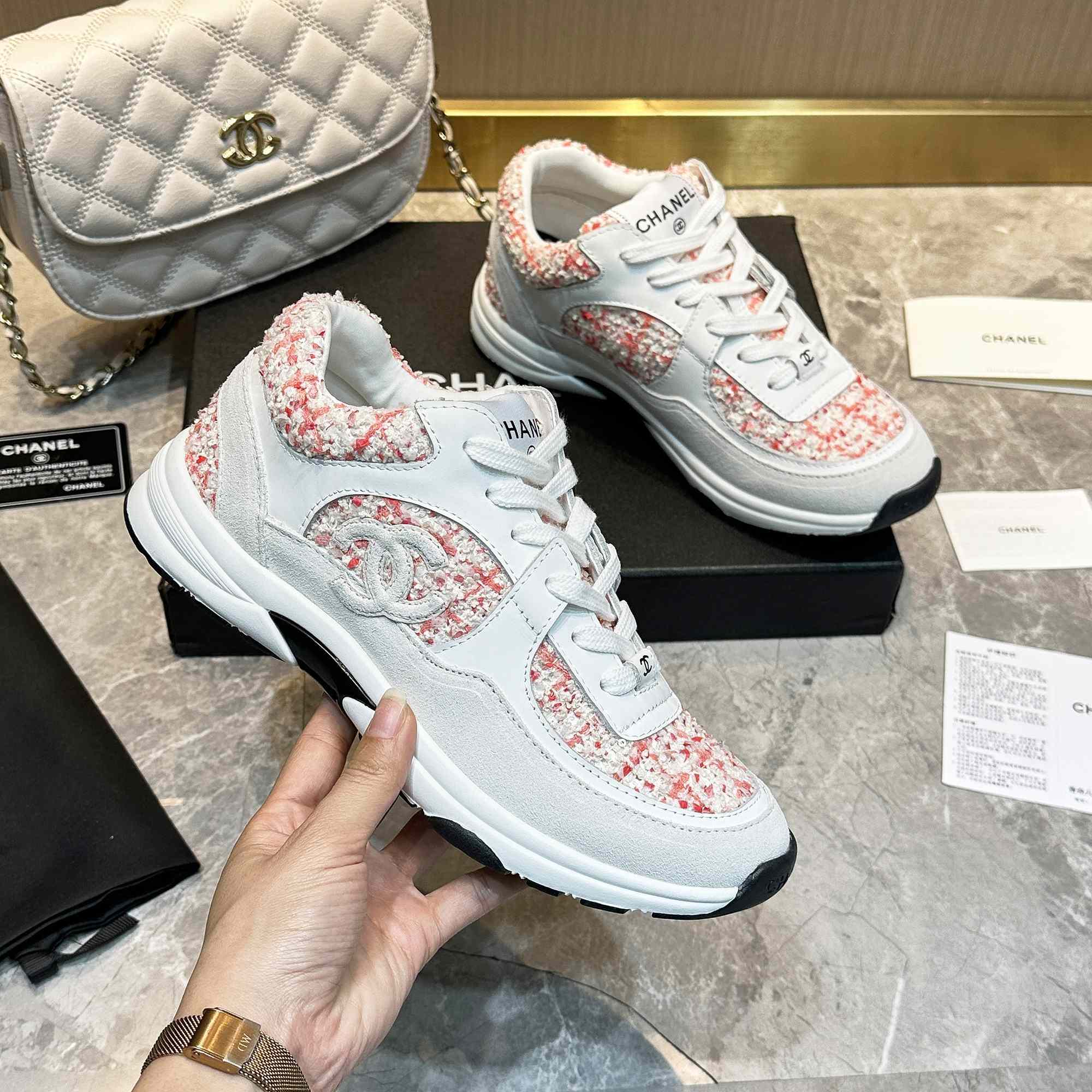 Chanel Sneakers - DopestKickz