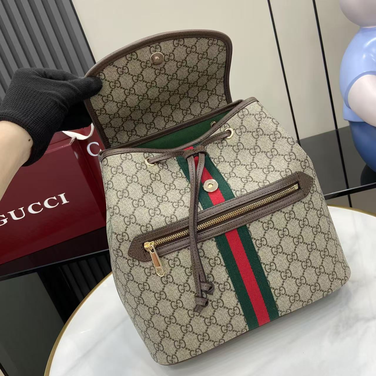 Gucci Ophidia Medium Backpack - DopestKickz