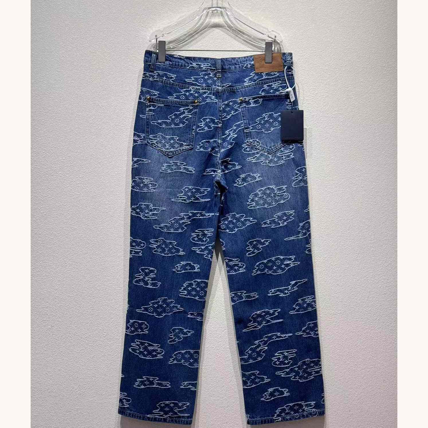 Louis Vuitton Monogram Jeans - DopestKickz