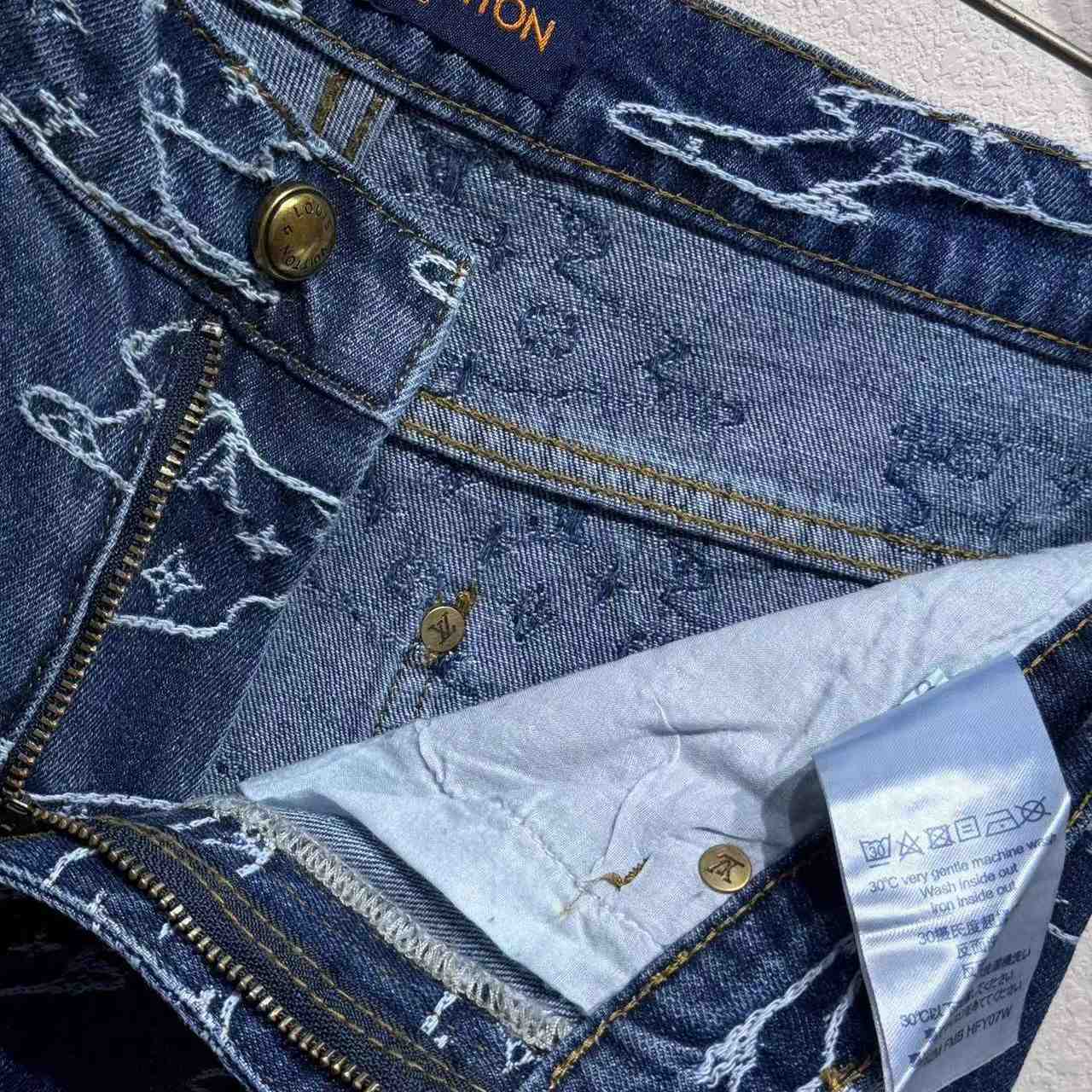 Louis Vuitton Monogram Jeans - DopestKickz