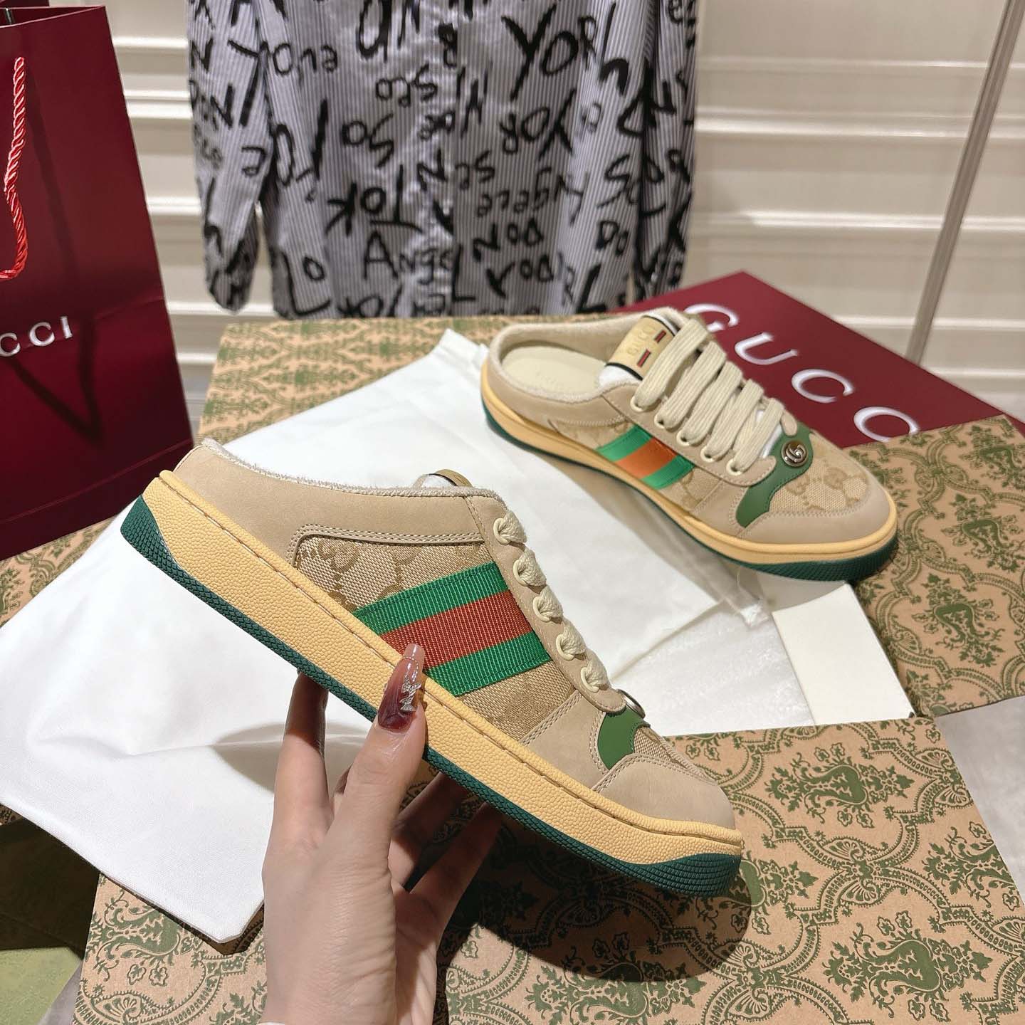 Gucci  Screener Mule - DopestKickz