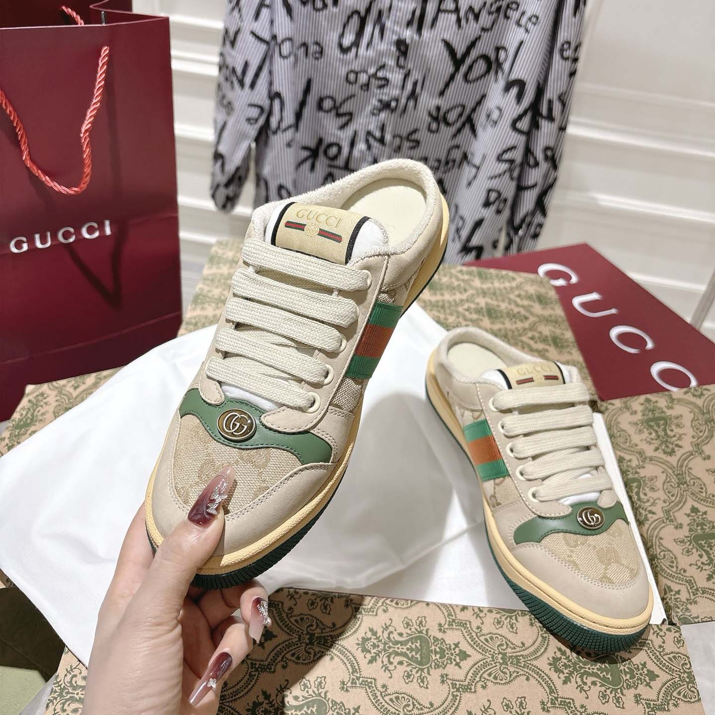 Gucci  Screener Mule - DopestKickz