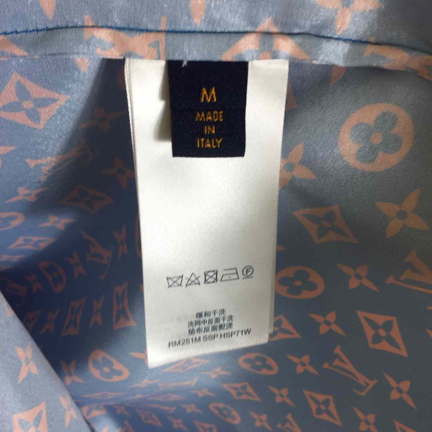 Louis Vuitton Monogram Short-Sleeved Shirt    - DopestKickz