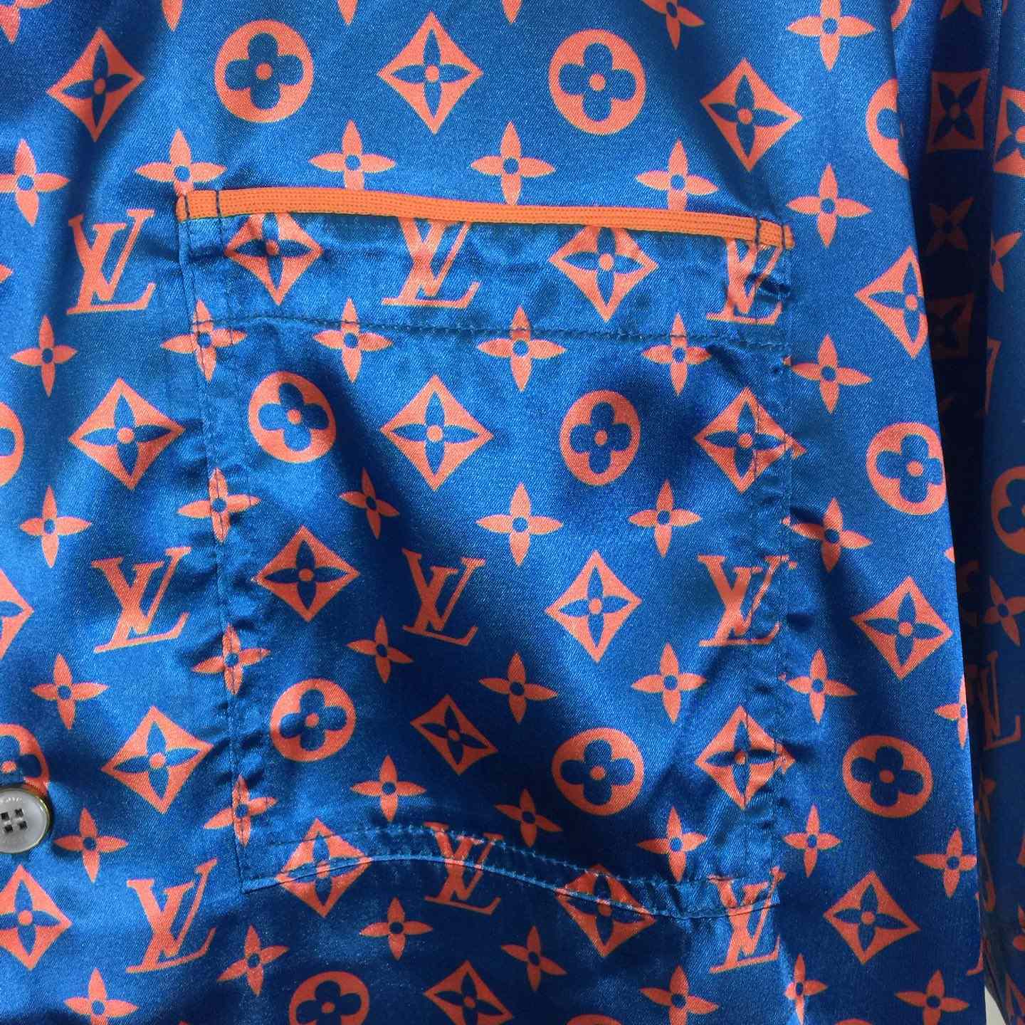 Louis Vuitton Monogram Short-Sleeved Shirt    - DopestKickz