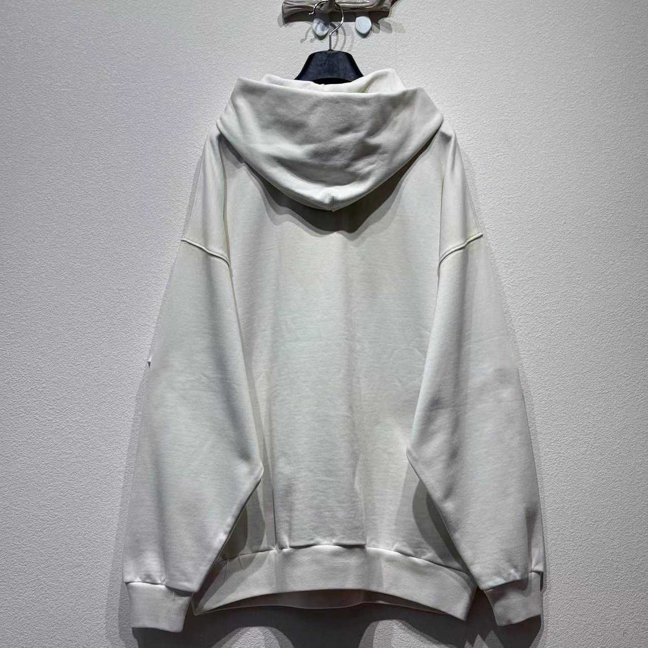 Balenciaga City Of Angels Hoodie Medium Fit In Dirty White  - DopestKickz