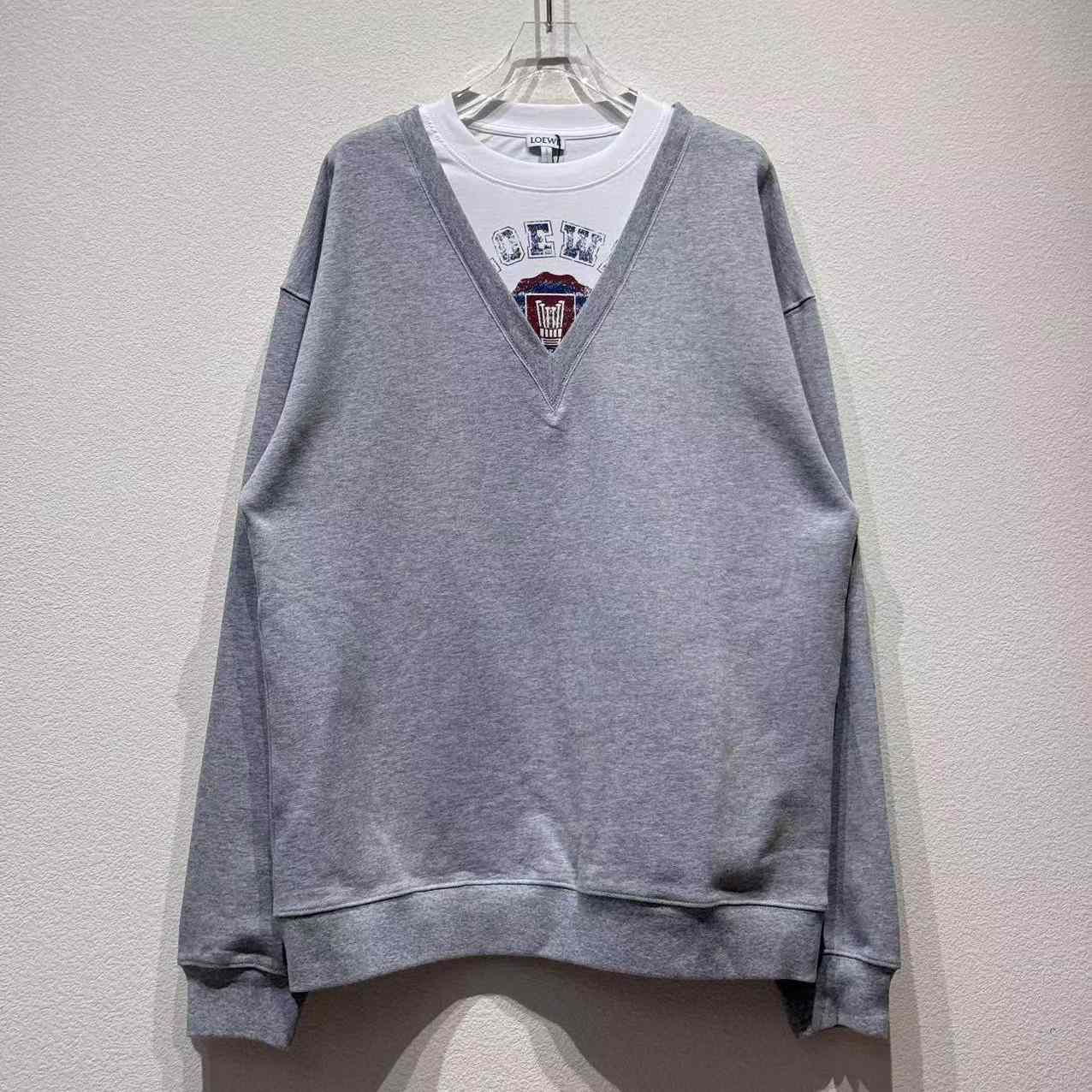 Loewe Sweatshirt In Cotton - DopestKickz
