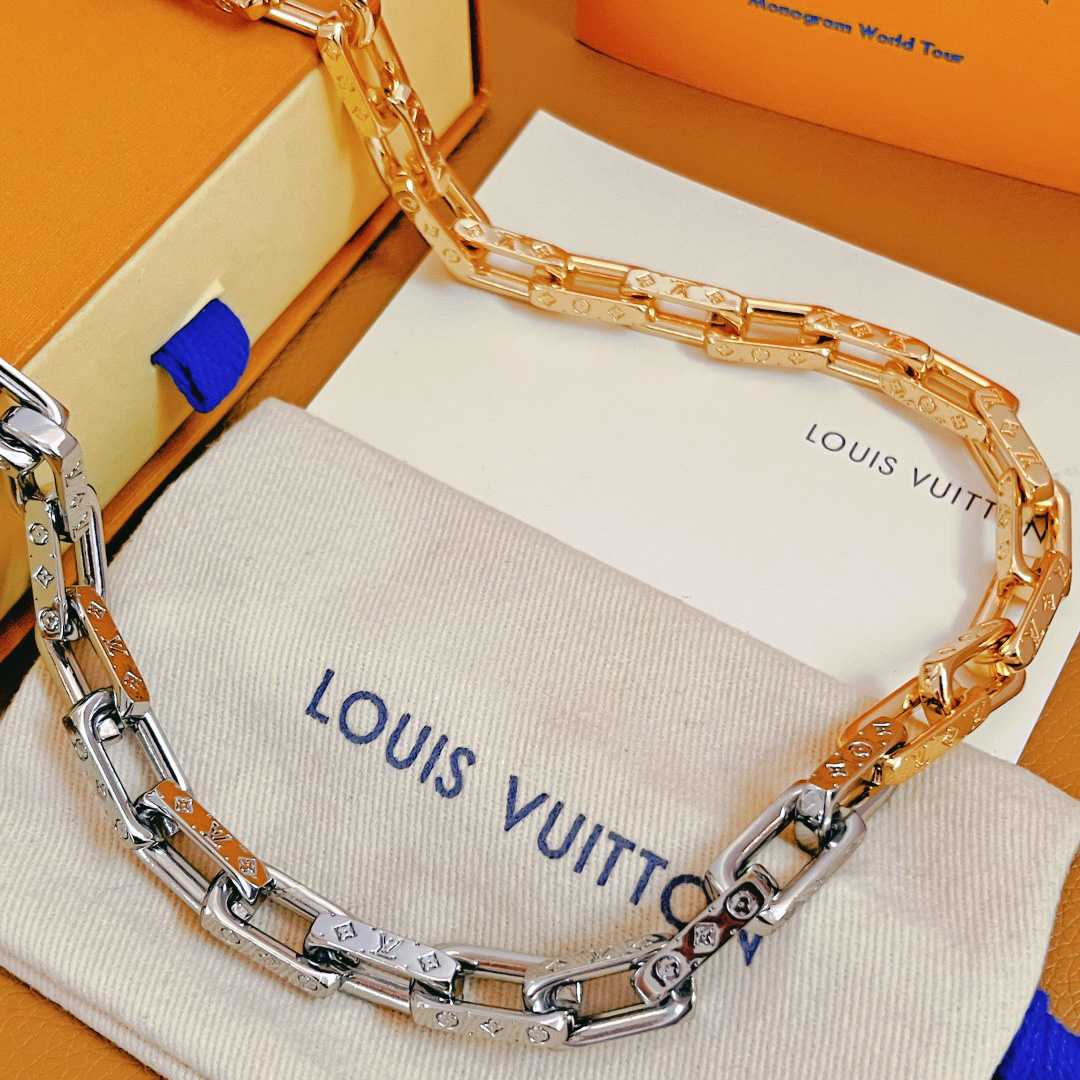 Louis Vuitton Monogram Necklace - DopestKickz