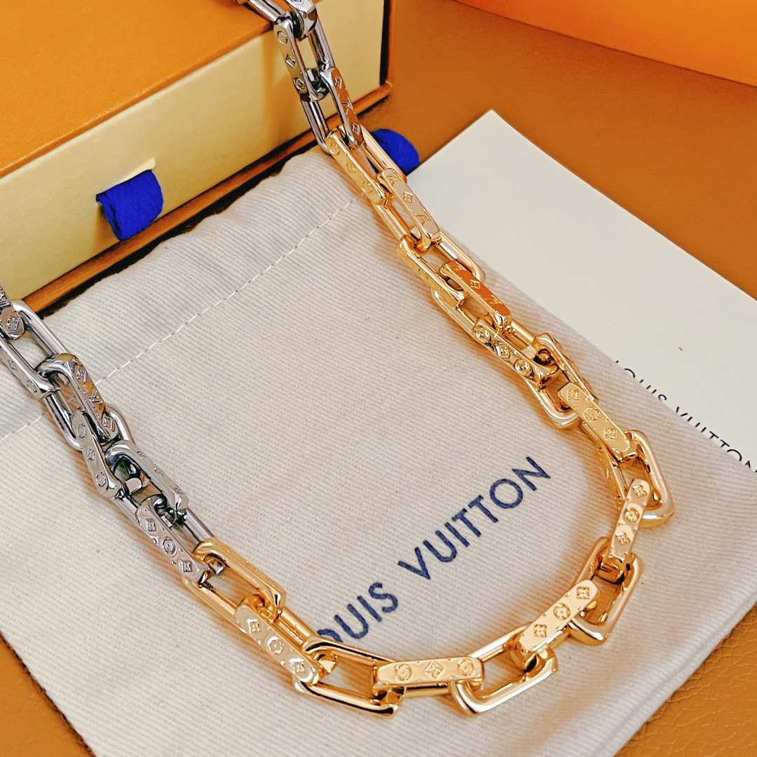 Louis Vuitton Monogram Necklace - DopestKickz