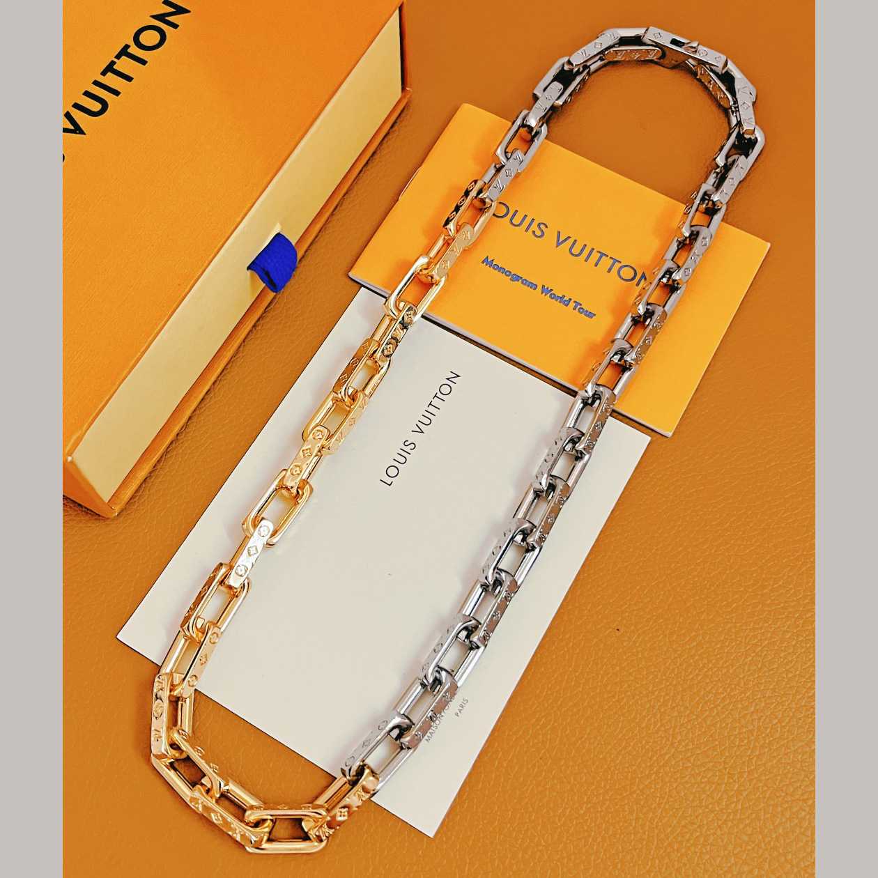 Louis Vuitton Monogram Necklace - DopestKickz
