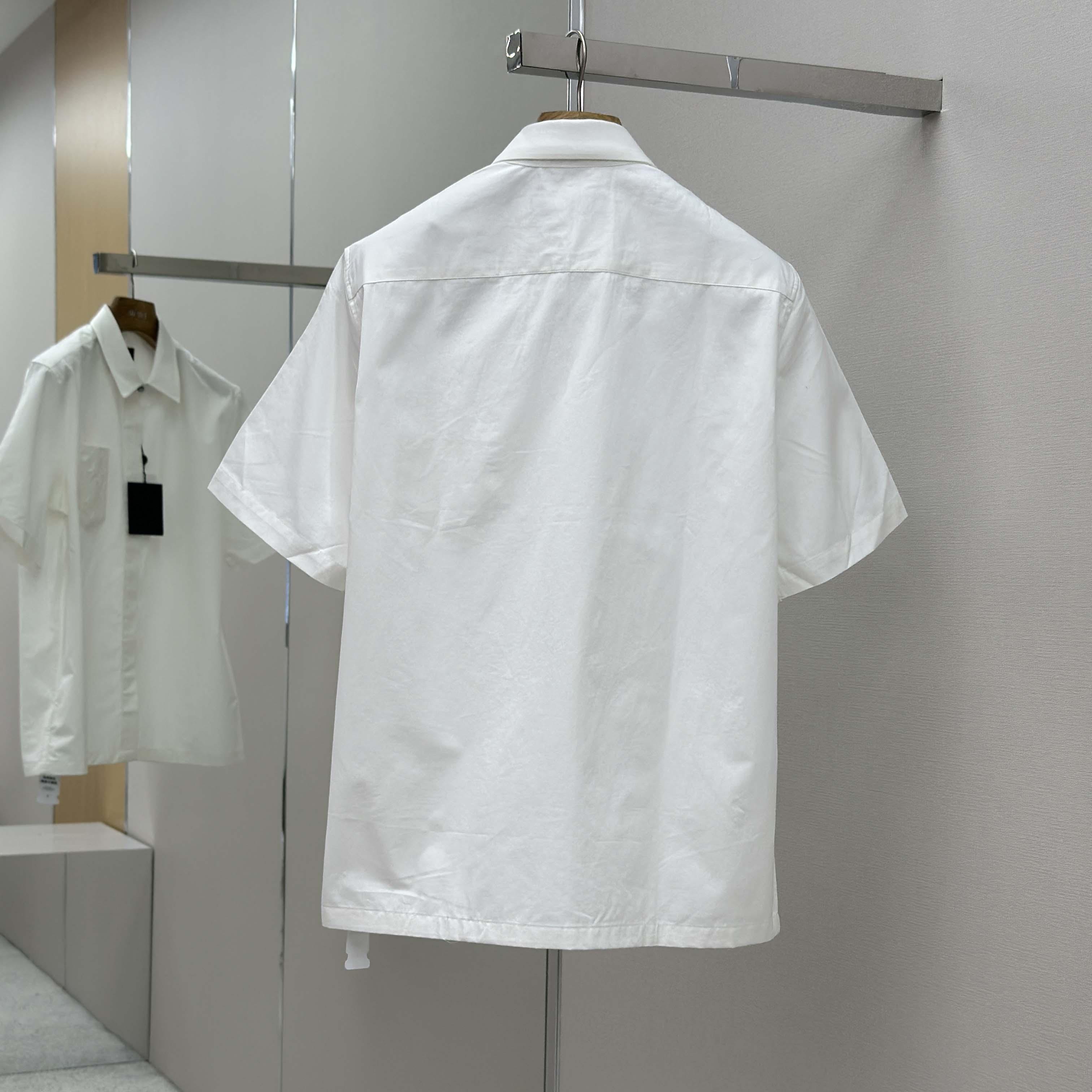 Louis Vuitton Monogram Pocket Short-Sleeved Shirt   1AHVYO - DopestKickz