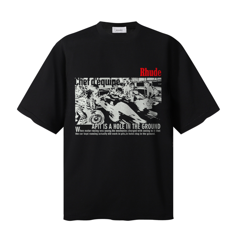 Rhude Champions Du Monde T-shirt - DopestKickz