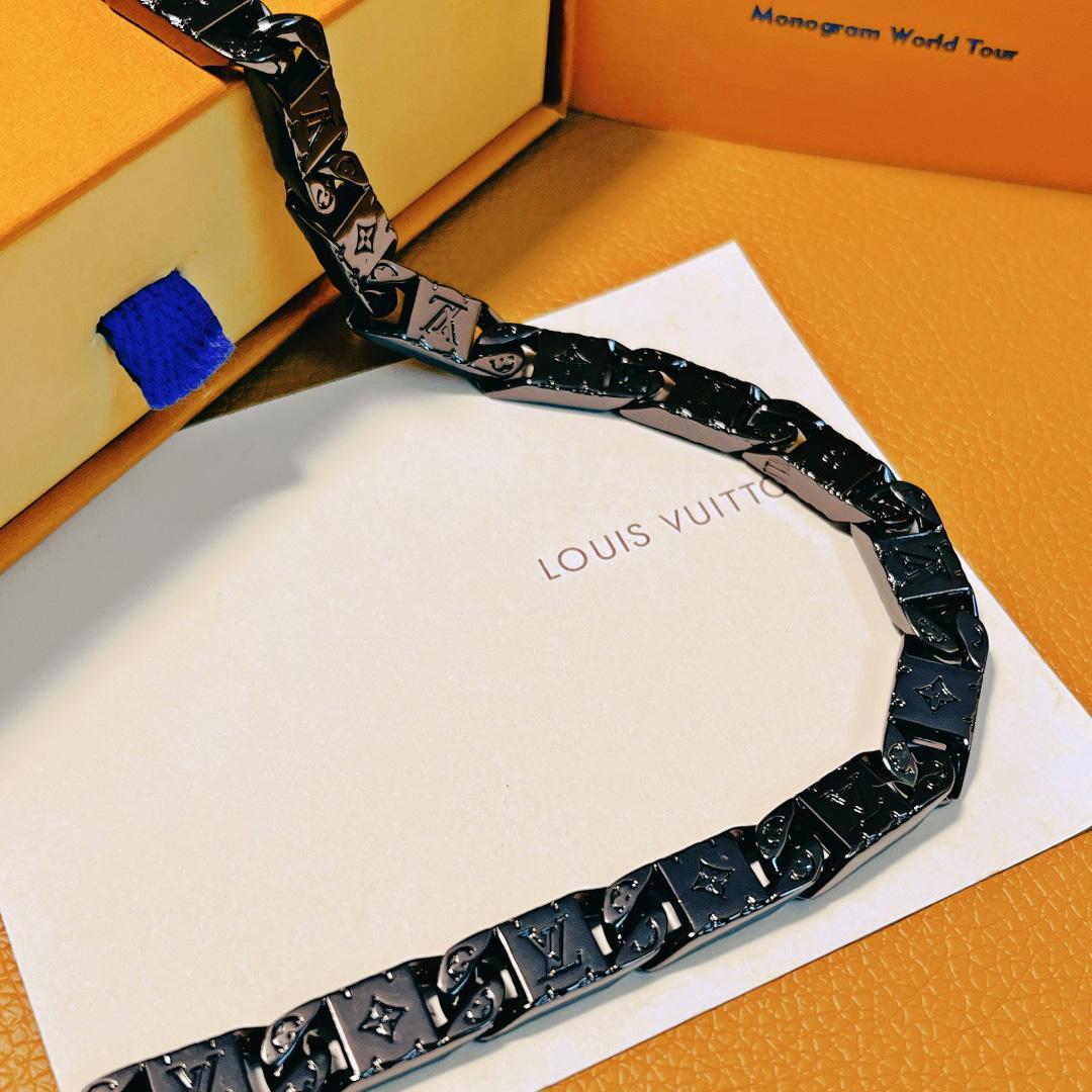 Louis Vuitton Monogram Tied Up Necklace   M01782 - DopestKickz