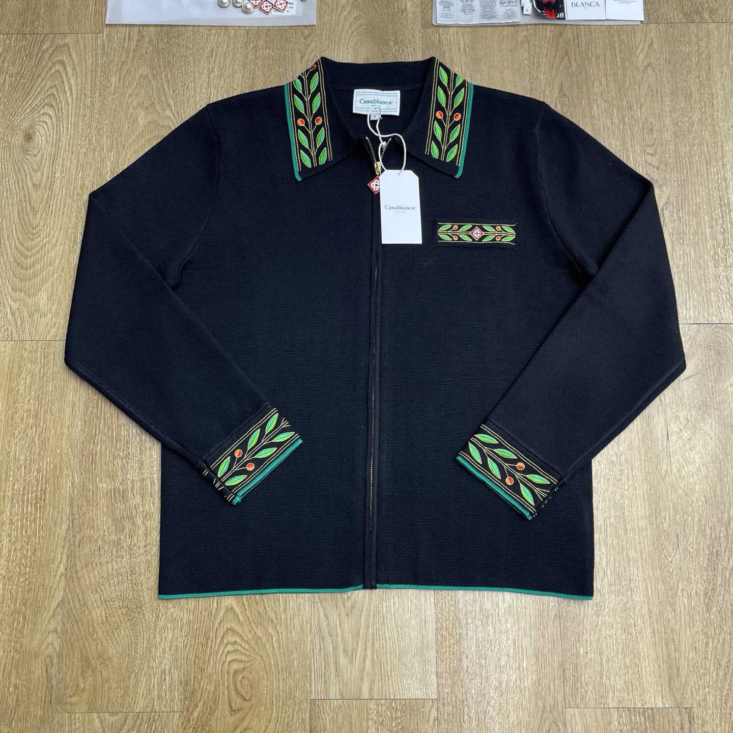 Casablanca Laurel Knit Jacket   Z6019 - DopestKickz