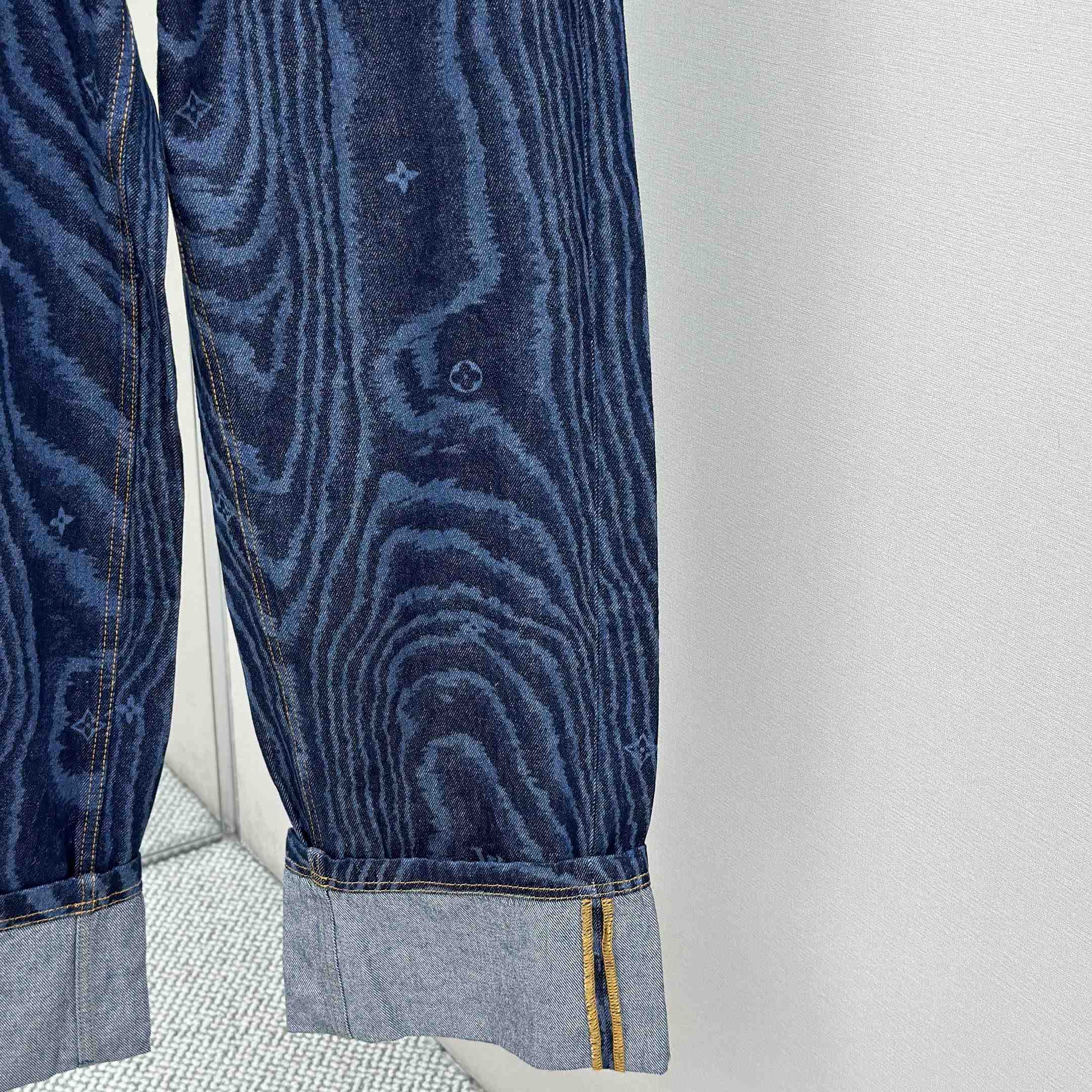 Louis Vuitton Cuffed Denim Skate Pants   1AHVBG - DopestKickz