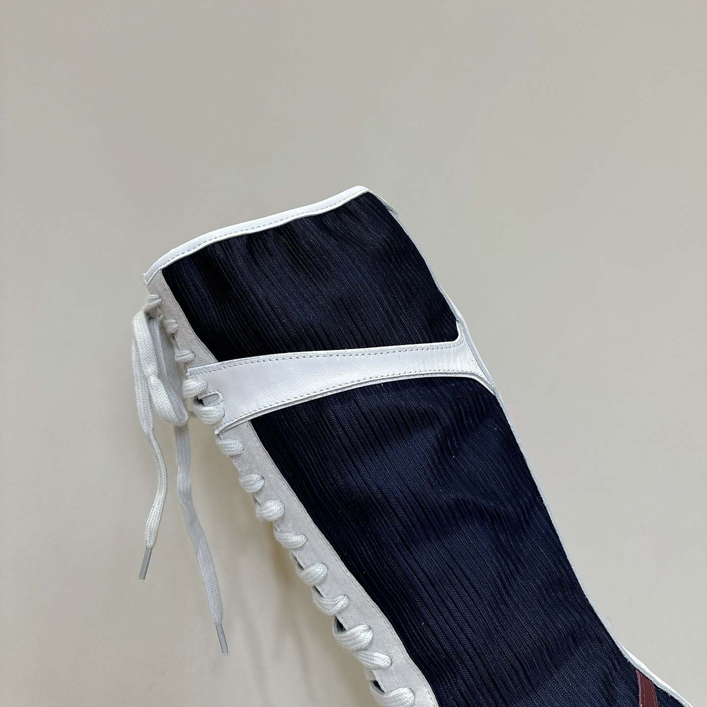 Miu Miu Gymnasium Technical Fabric And Suede Boxeur Boots - DopestKickz