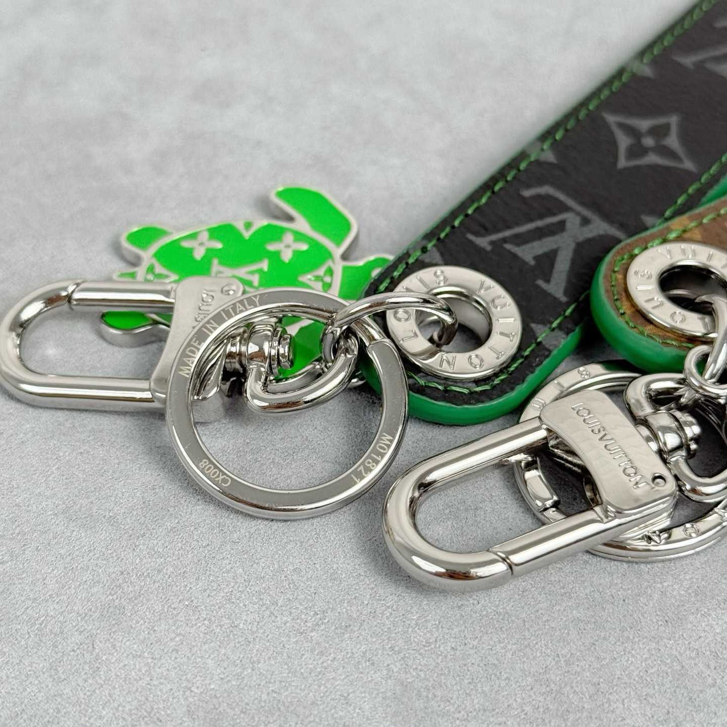 Louis Vuitton Dragonne Tab Key Holder and Bag Charm   M02564 - DopestKickz