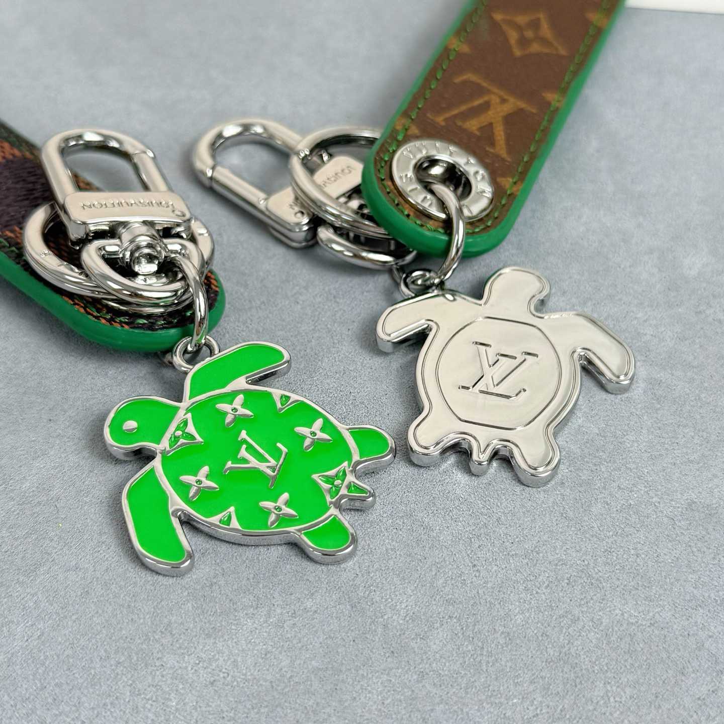 Louis Vuitton Dragonne Tab Key Holder and Bag Charm   M02564 - DopestKickz