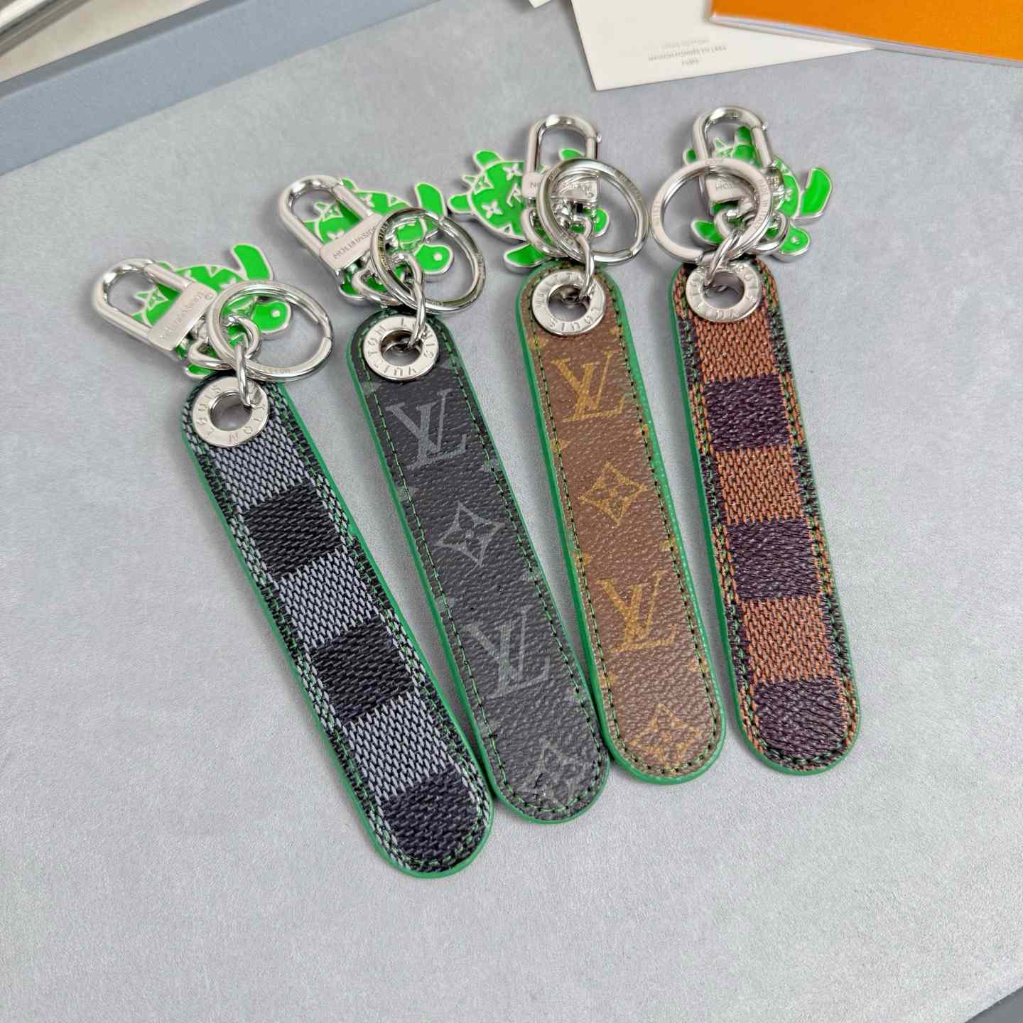 Louis Vuitton Dragonne Tab Key Holder and Bag Charm   M02564 - DopestKickz