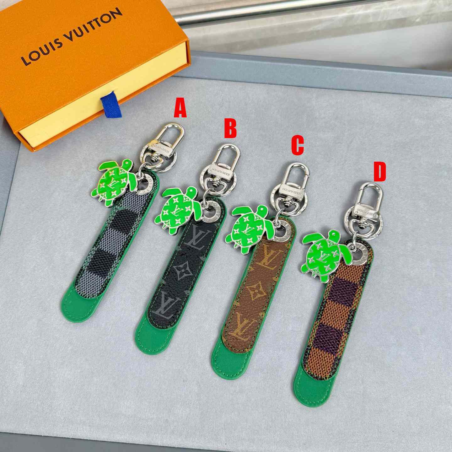 Louis Vuitton Dragonne Tab Key Holder and Bag Charm   M02564 - DopestKickz