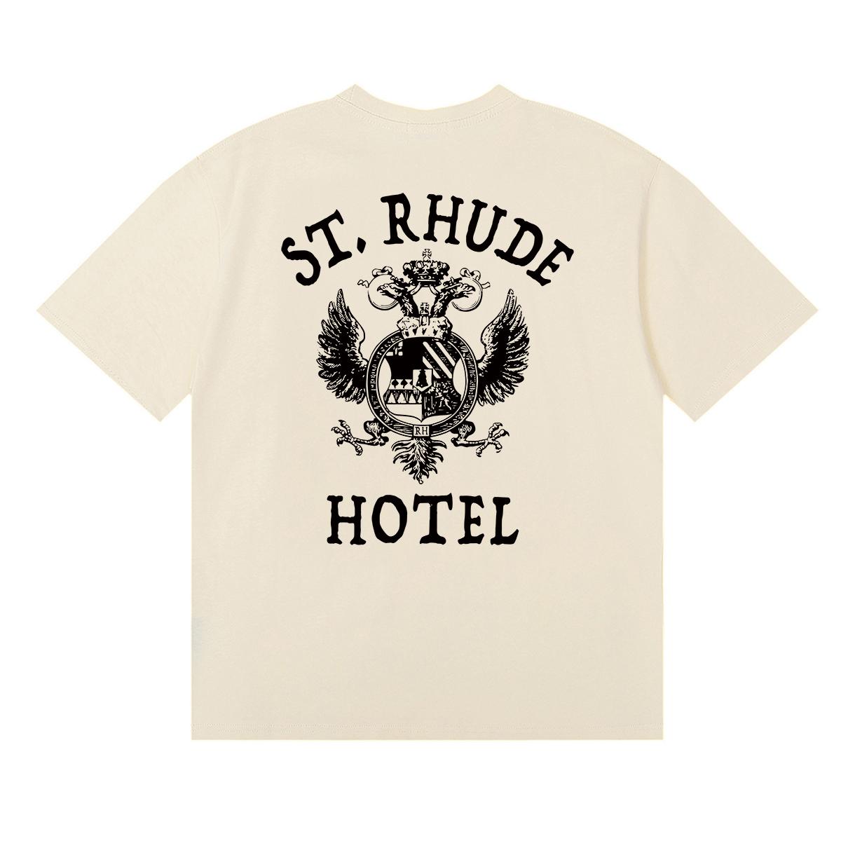 Rhude eagle-print T-shirt - DopestKickz