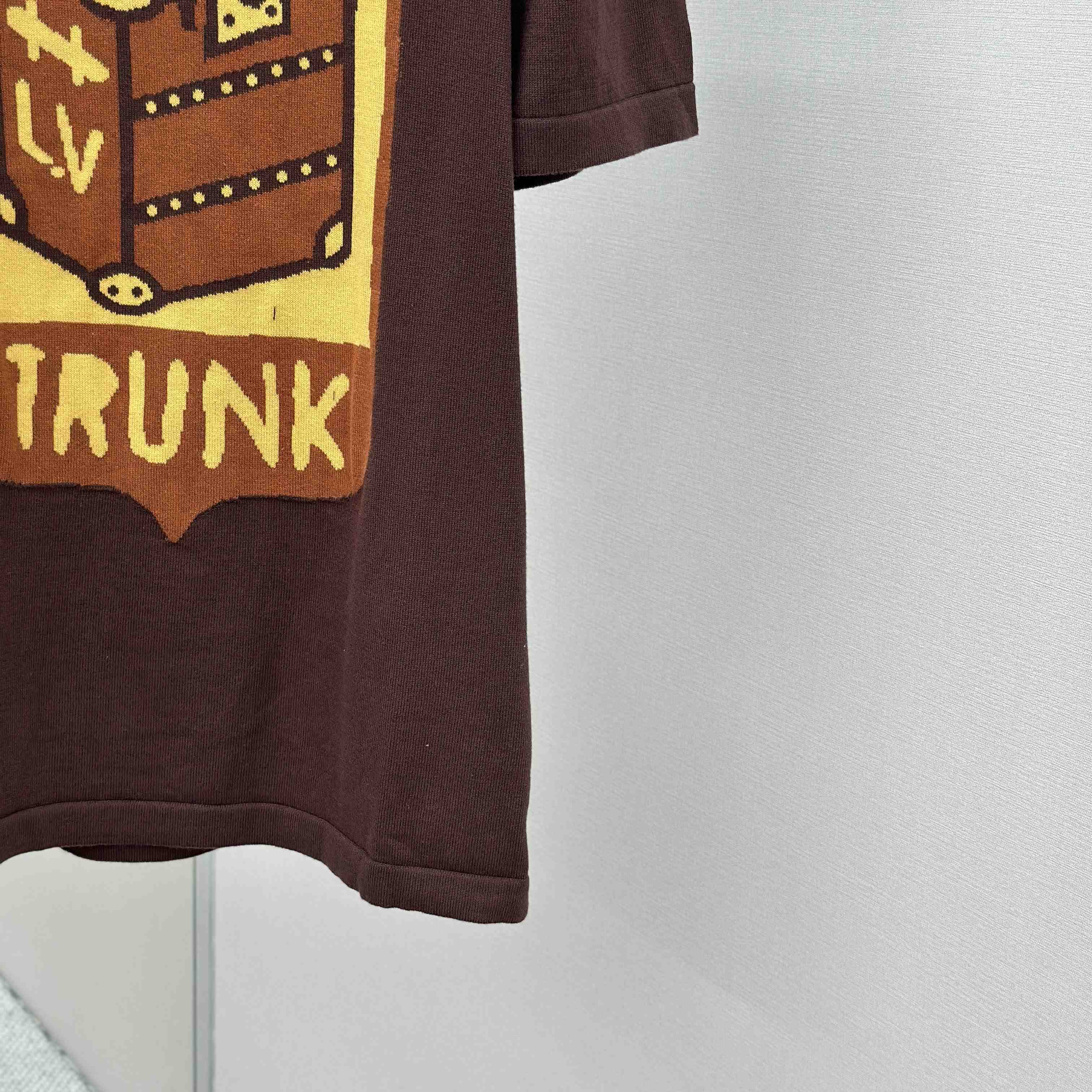 Louis Vuitton Graphic Short-Sleeved Crewneck    1AFIX1 - DopestKickz