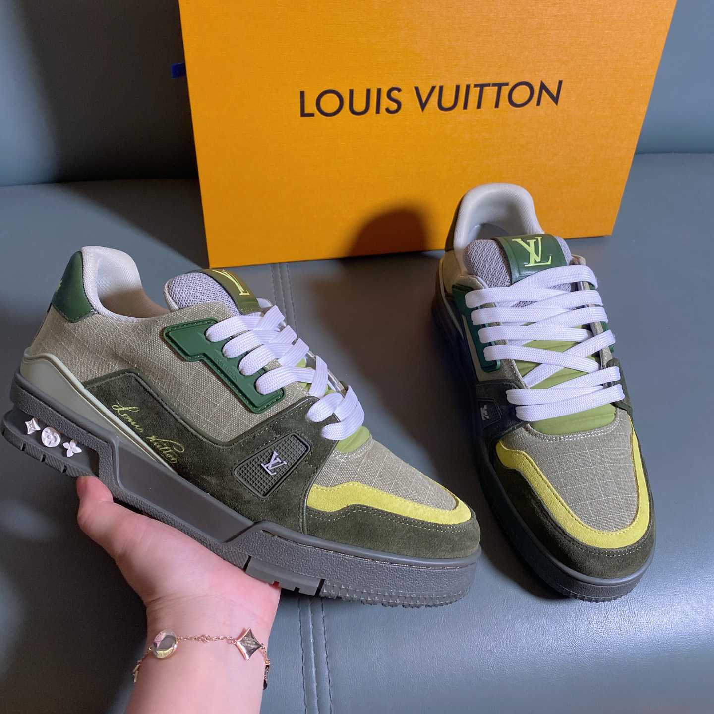 Louis Vuitton LV Trainer Outdoor Sneaker      1AHTG6 - DopestKickz