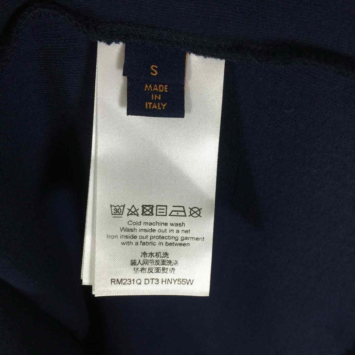 Louis Vuitton Damier French Terry Short-Sleeved Cotton-Blend Shirt   1AGK51 - DopestKickz