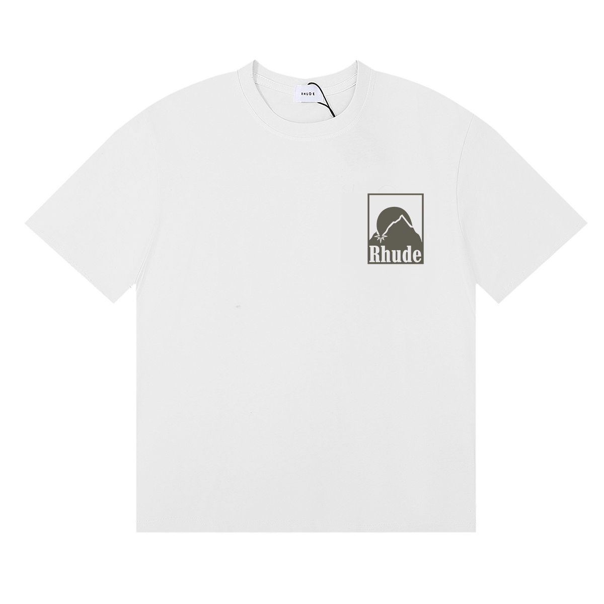 Rhude Off- Moonlight Badge T-Shirt - DopestKickz