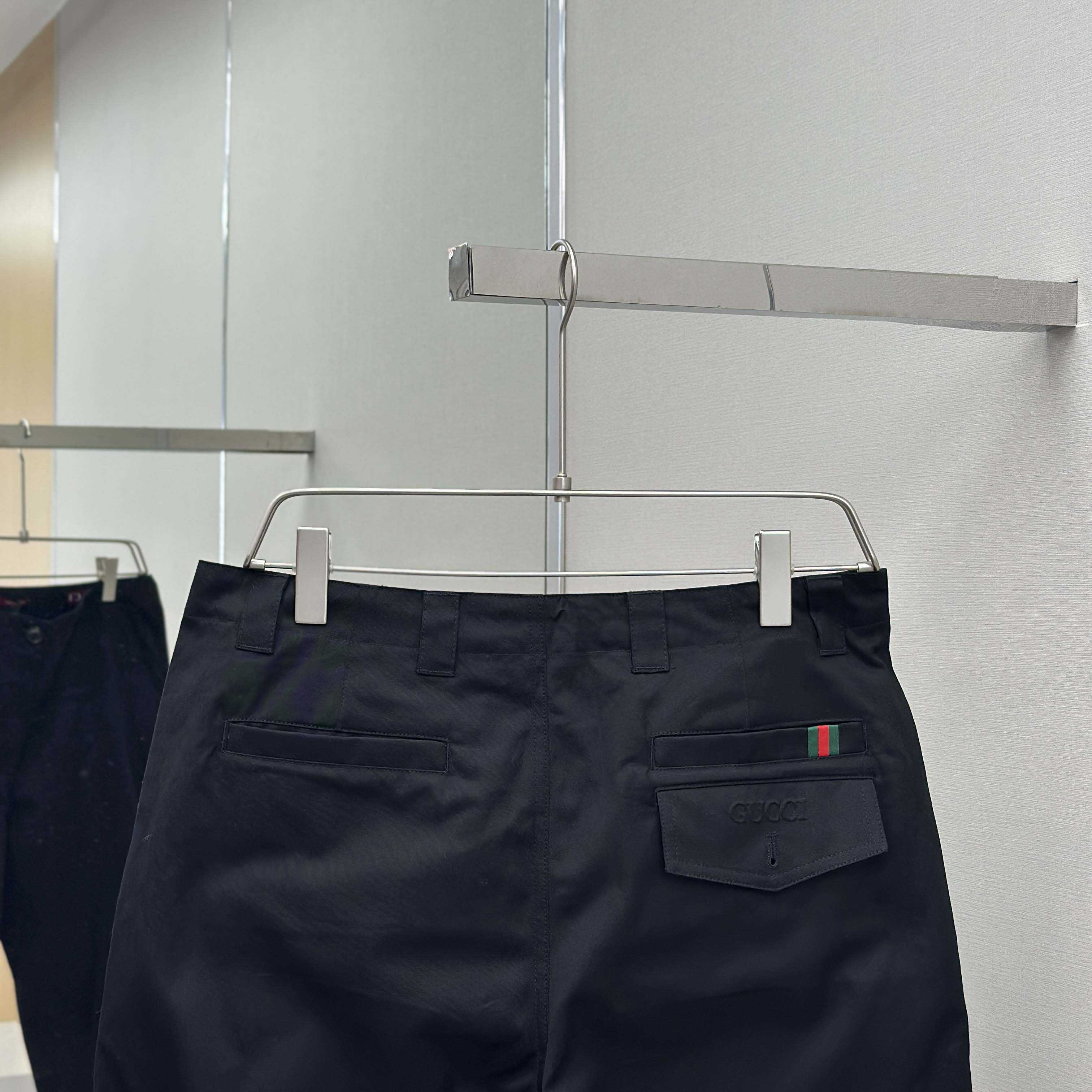 Gucci Cotton Pant With Web Detail - DopestKickz