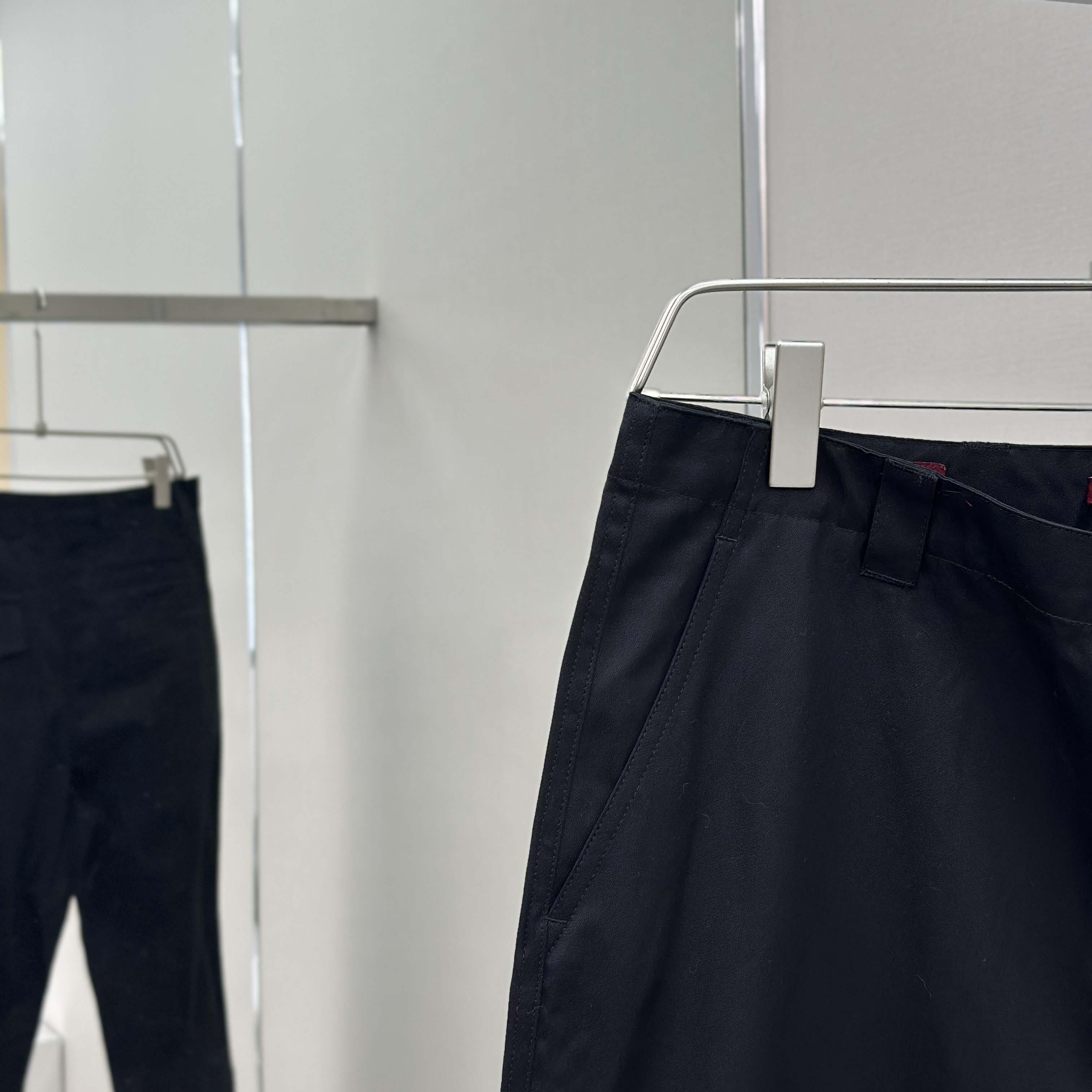 Gucci Cotton Pant With Web Detail - DopestKickz