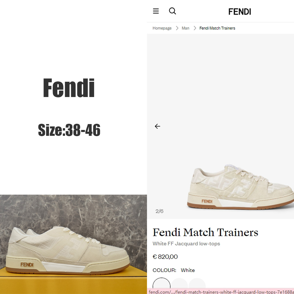Fendi Match Trainers   - DopestKickz