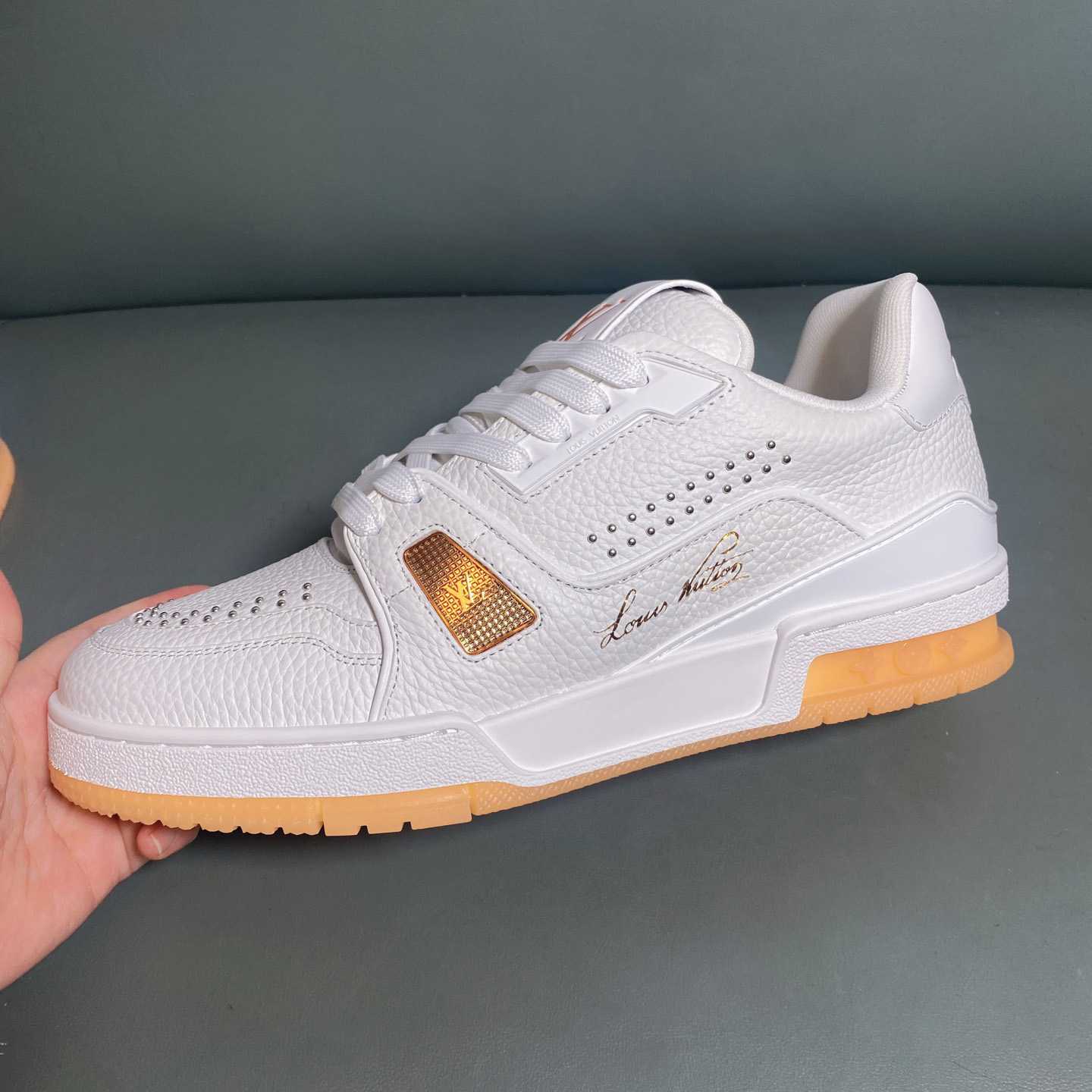 Louis Vuitton LV Trainer Sneaker     1AHTGR - DopestKickz