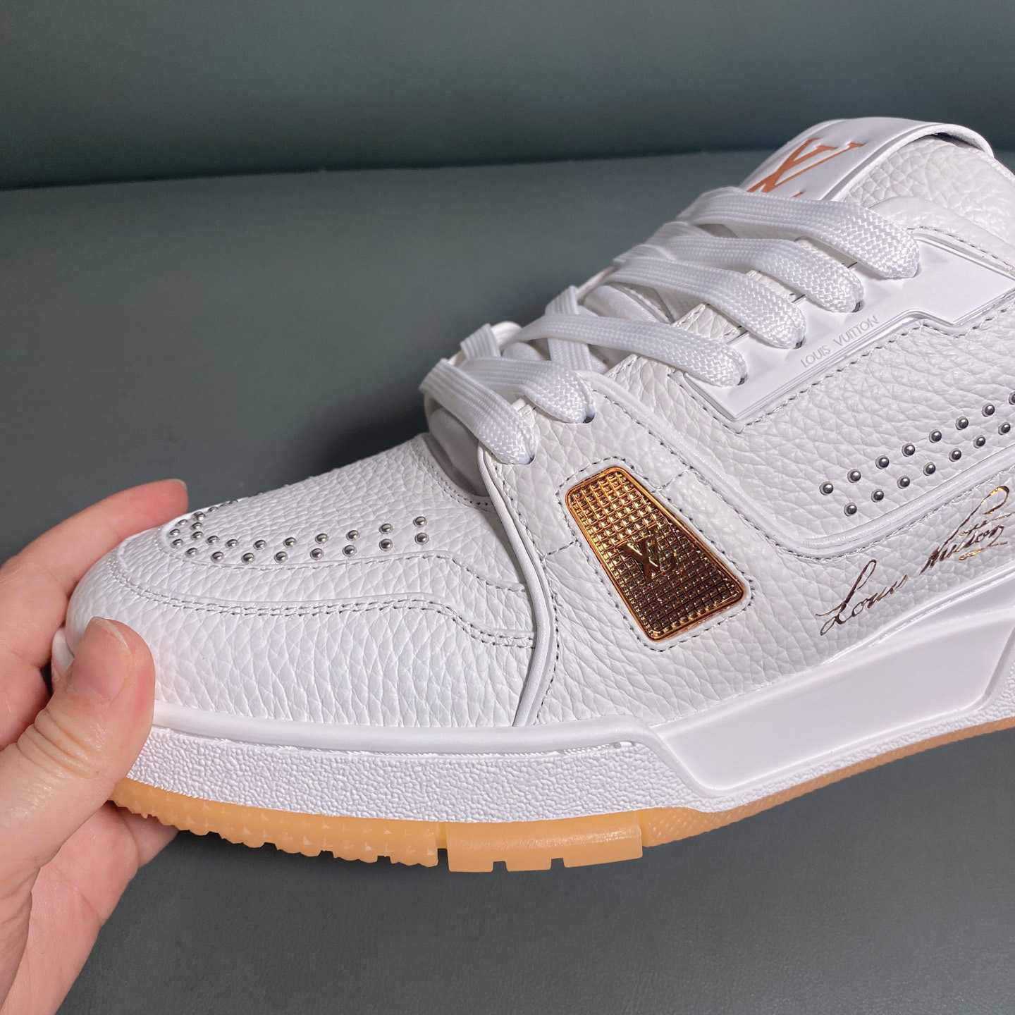 Louis Vuitton LV Trainer Sneaker     1AHTGR - DopestKickz