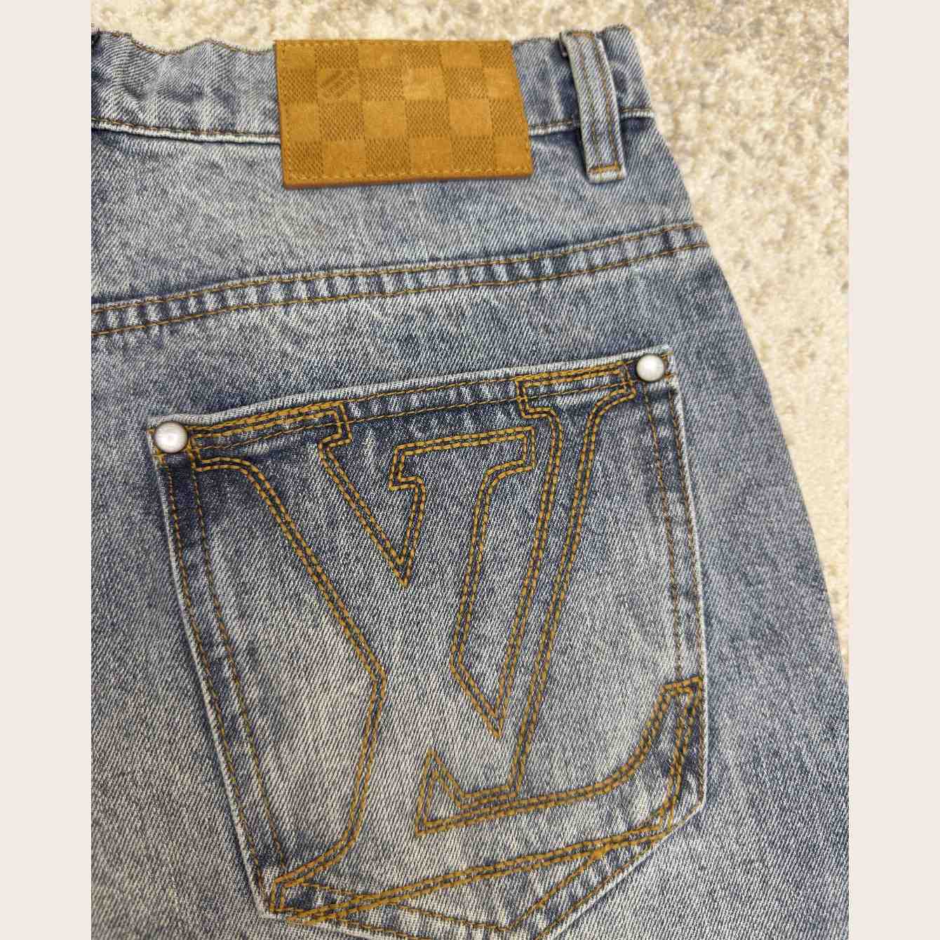 Louis Vuitton Slim Fit Denim Pants   1AGIXW - DopestKickz