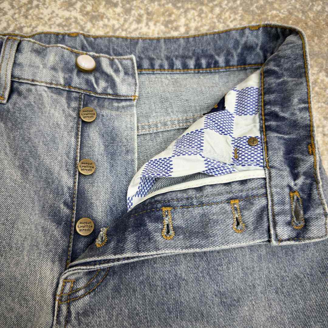 Louis Vuitton Slim Fit Denim Pants   1AGIXW - DopestKickz