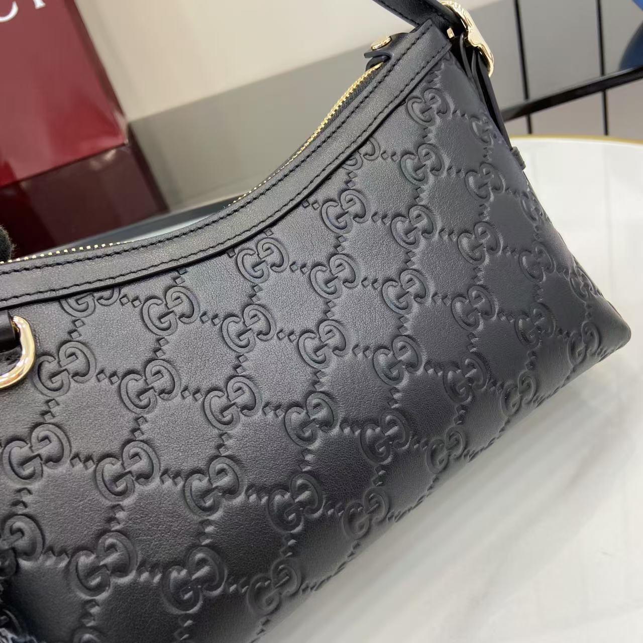 Gucci GG Emblem Small Shoulder Bag - DopestKickz