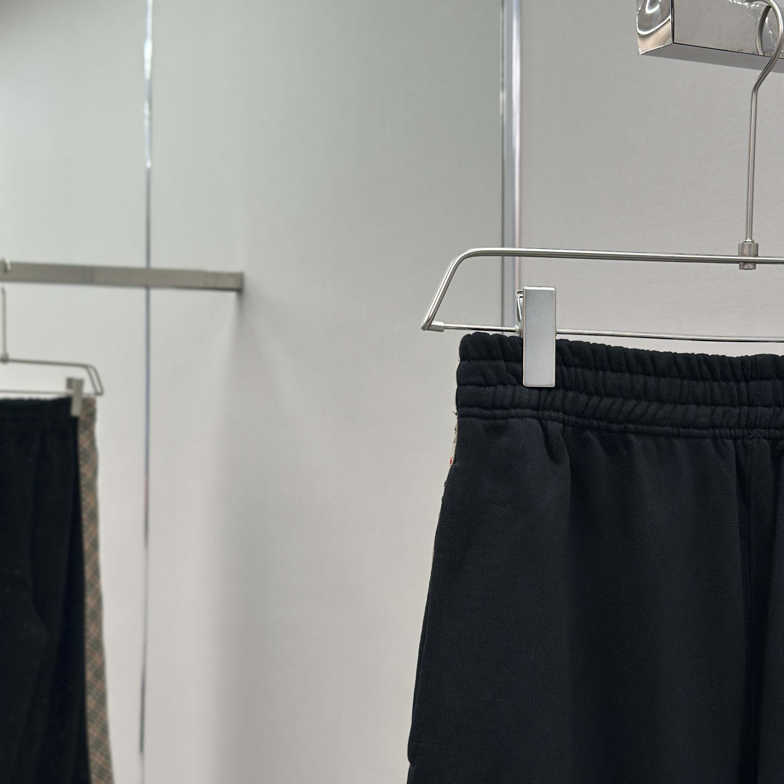 Burberry Check Trim Cotton Jogging Pants - DopestKickz