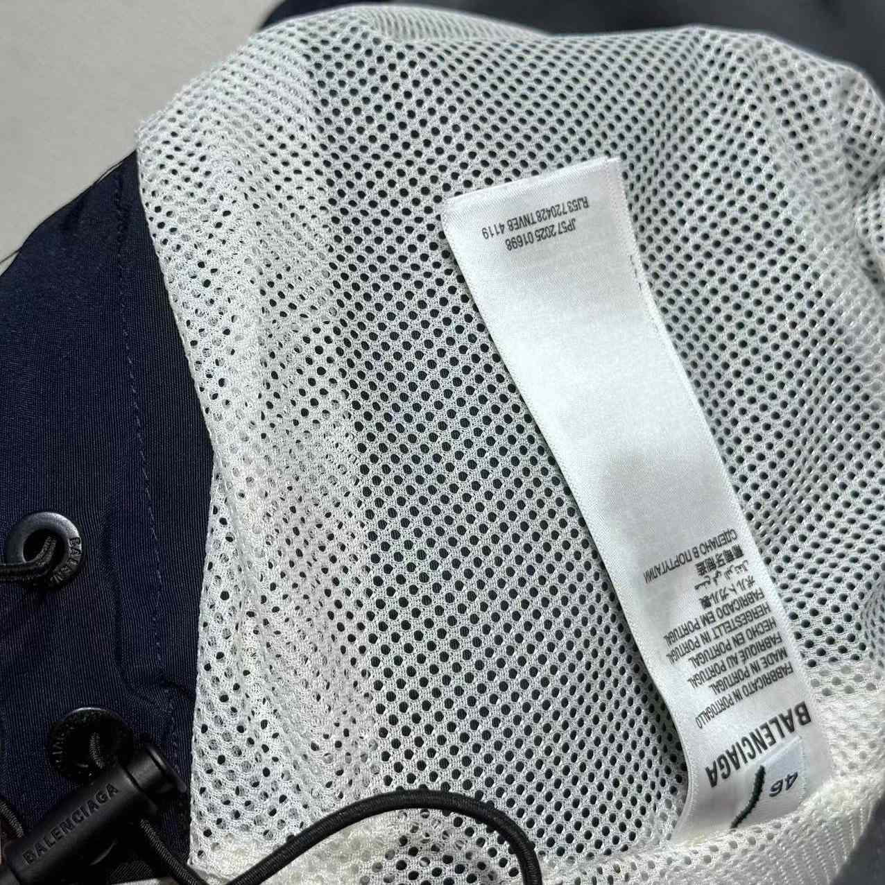 Balenciaga 50/50 Tracksuit Jacket In White And Grey - DopestKickz