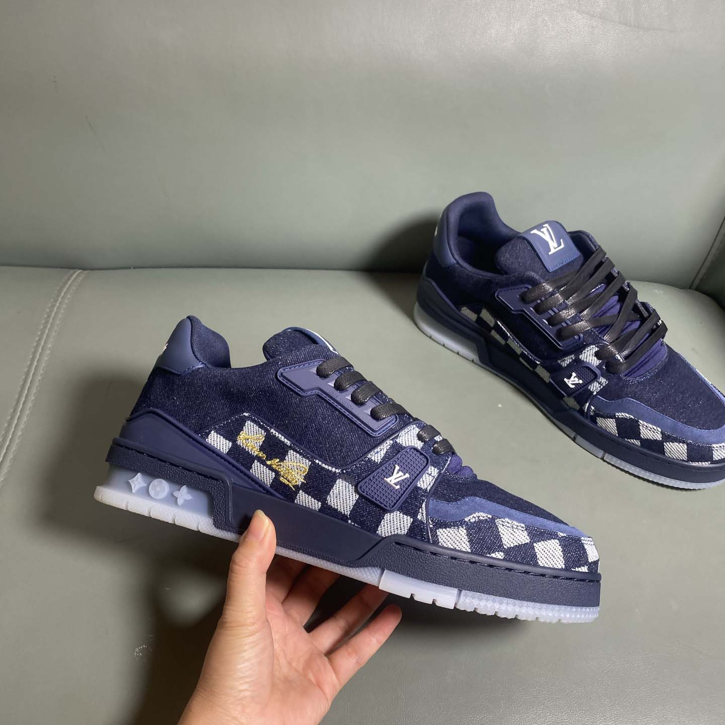 Louis Vuitton LV Trainer Sneaker  1AIKS9 - DopestKickz