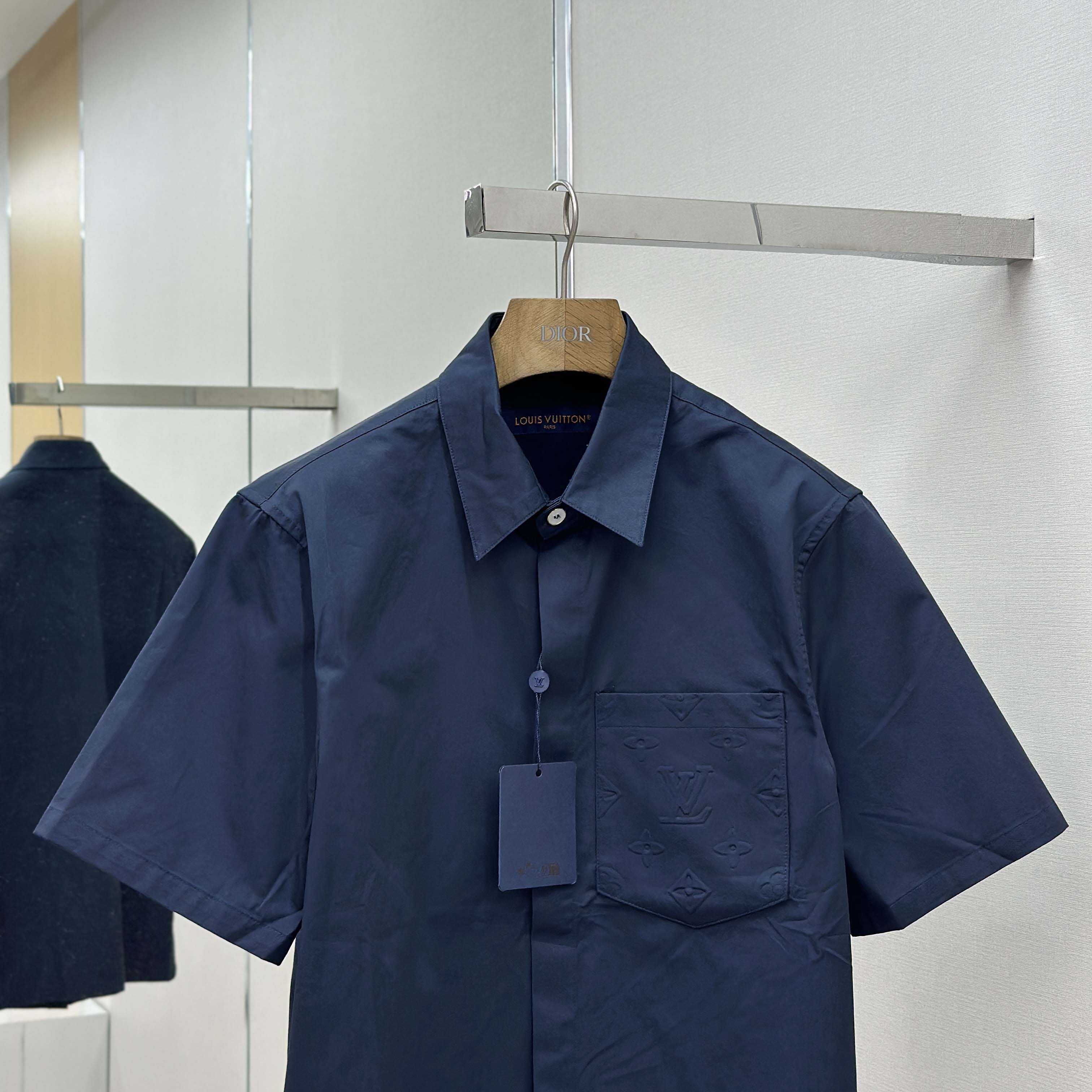 Louis Vuitton Monogram Pocket Short-Sleeved Shirt    - DopestKickz