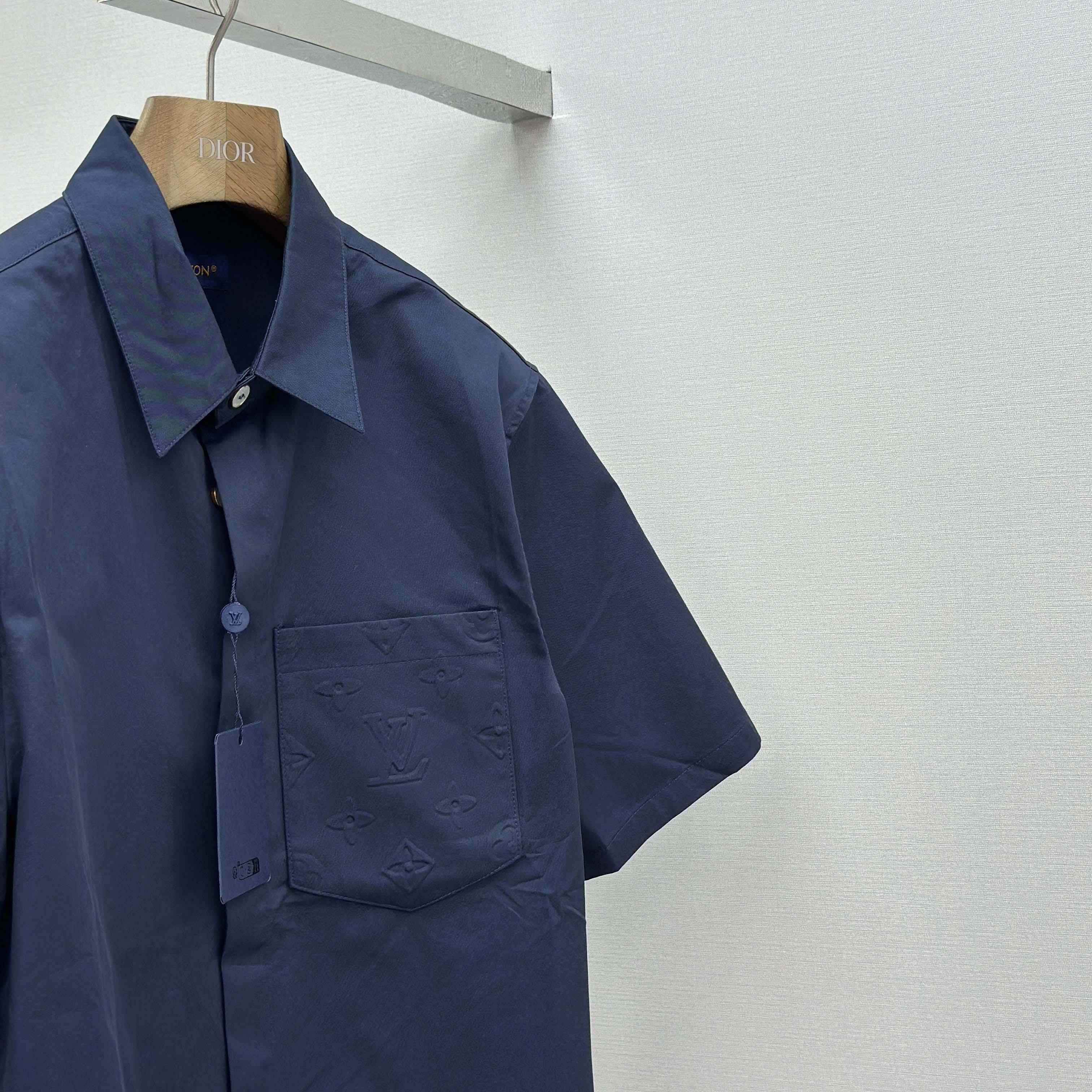Louis Vuitton Monogram Pocket Short-Sleeved Shirt    - DopestKickz