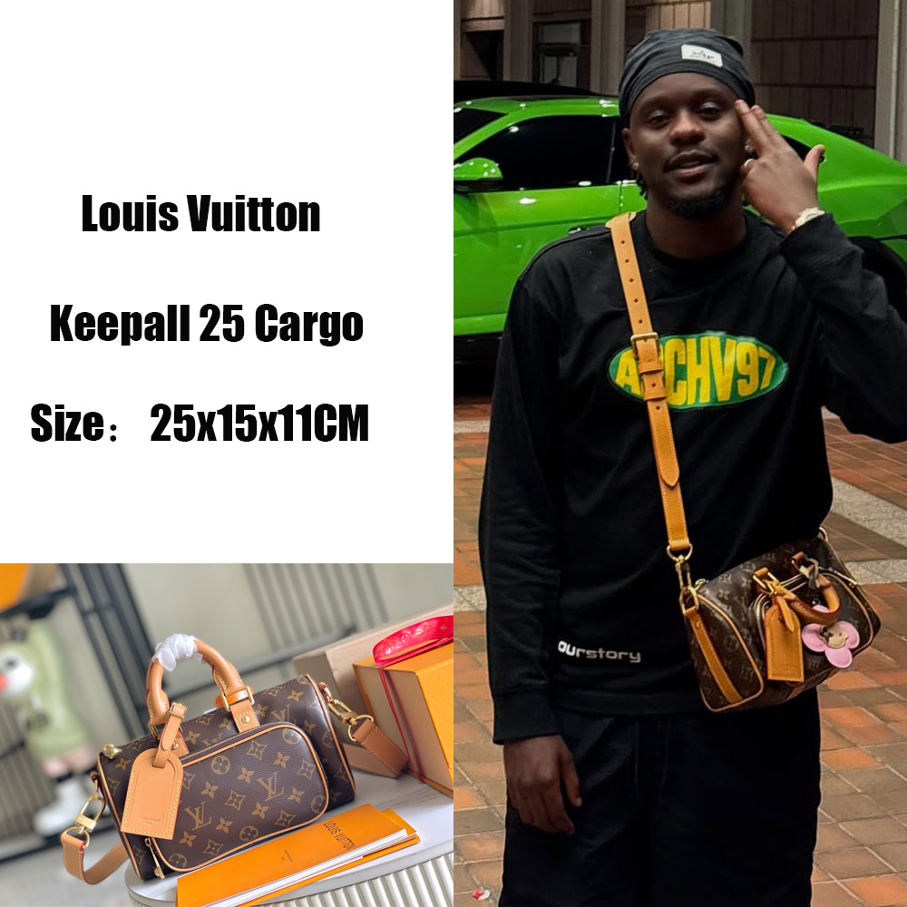 Louis Vuitton Keepall 25 Cargo   M14981 - DopestKickz
