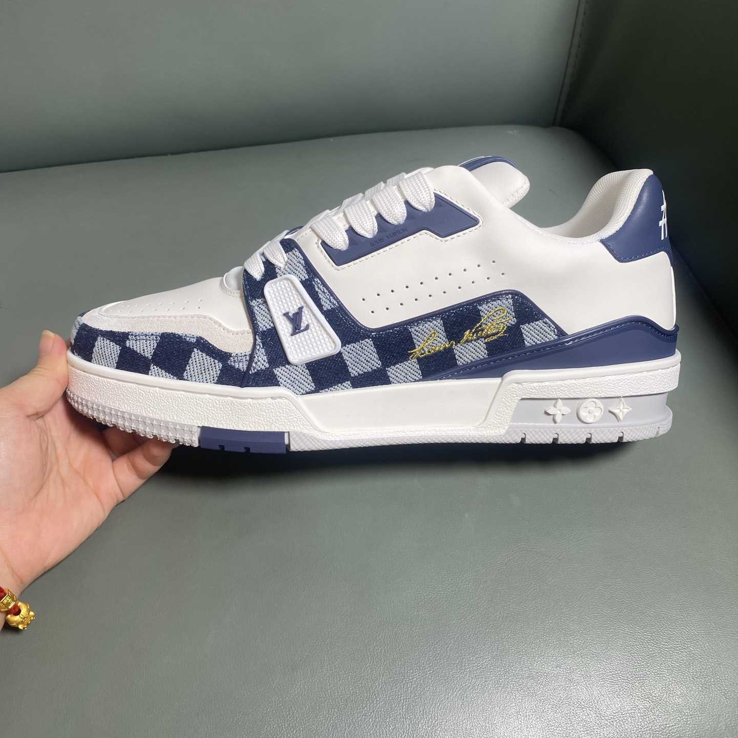 Louis Vuitton LV Trainer Sneaker    1AIKQQ - DopestKickz