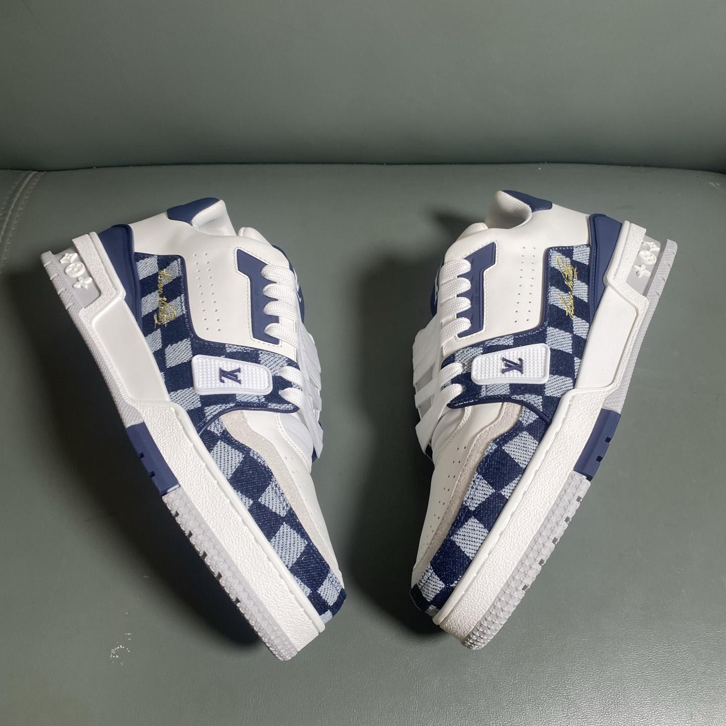 Louis Vuitton LV Trainer Sneaker    1AIKQQ - DopestKickz