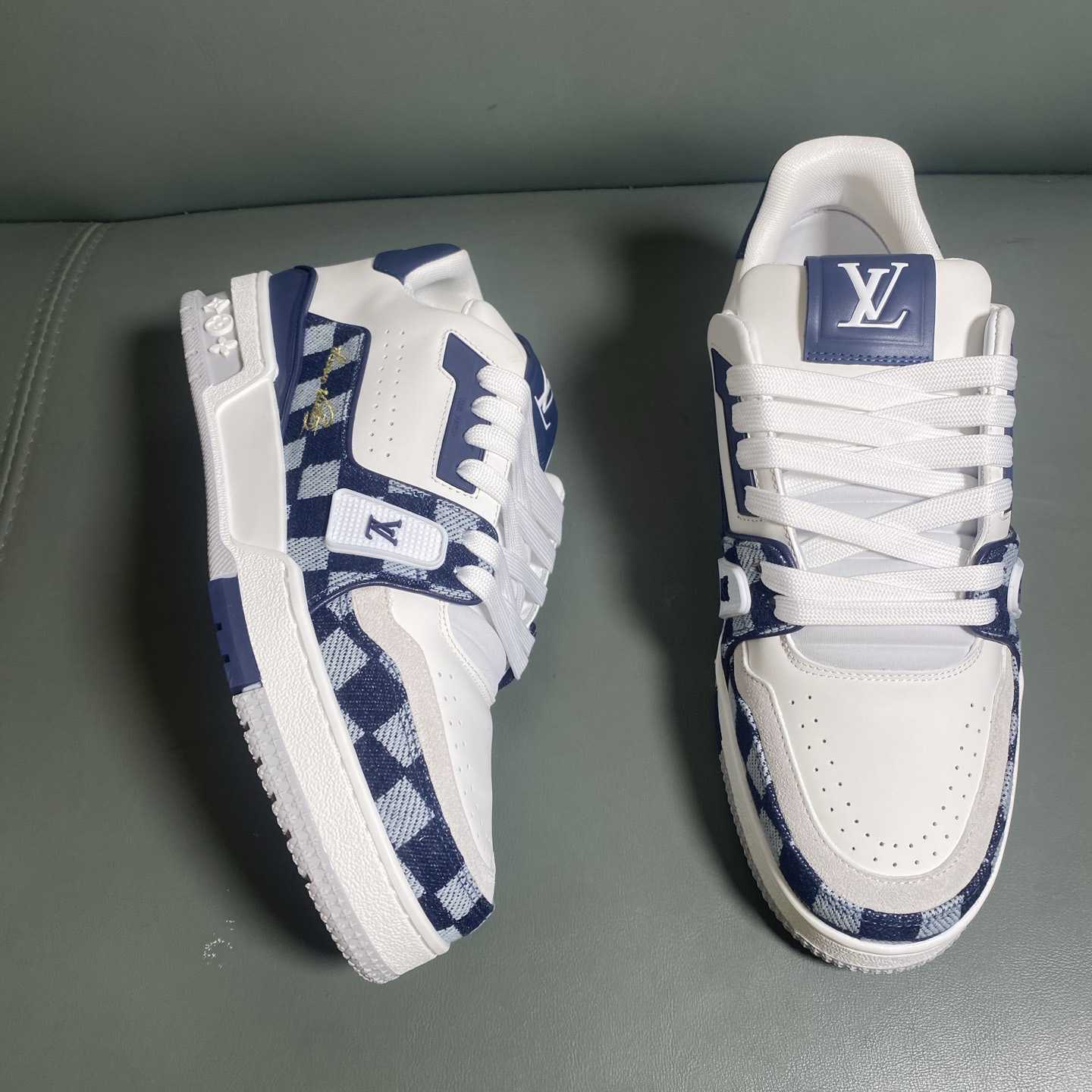 Louis Vuitton LV Trainer Sneaker    1AIKQQ - DopestKickz