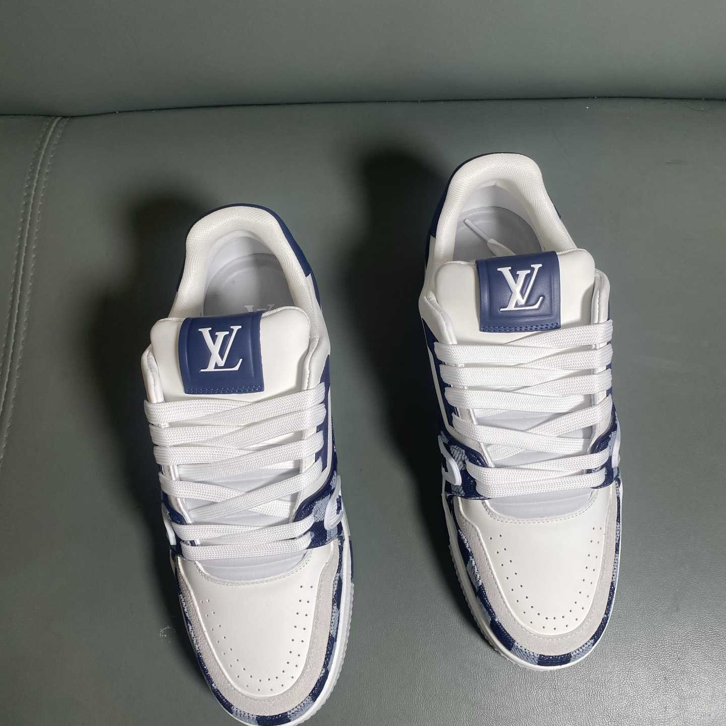 Louis Vuitton LV Trainer Sneaker    1AIKQQ - DopestKickz