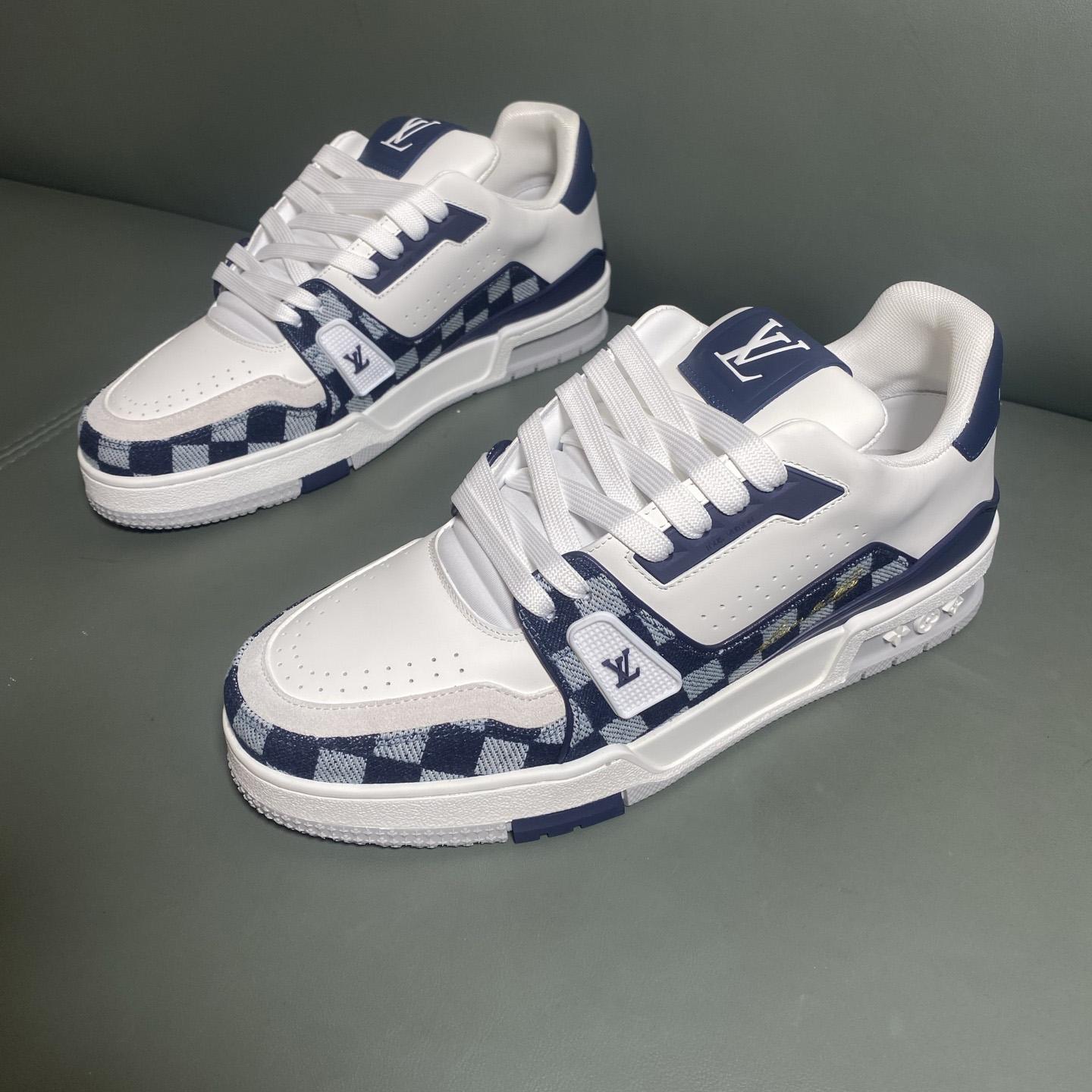 Louis Vuitton LV Trainer Sneaker    1AIKQQ - DopestKickz